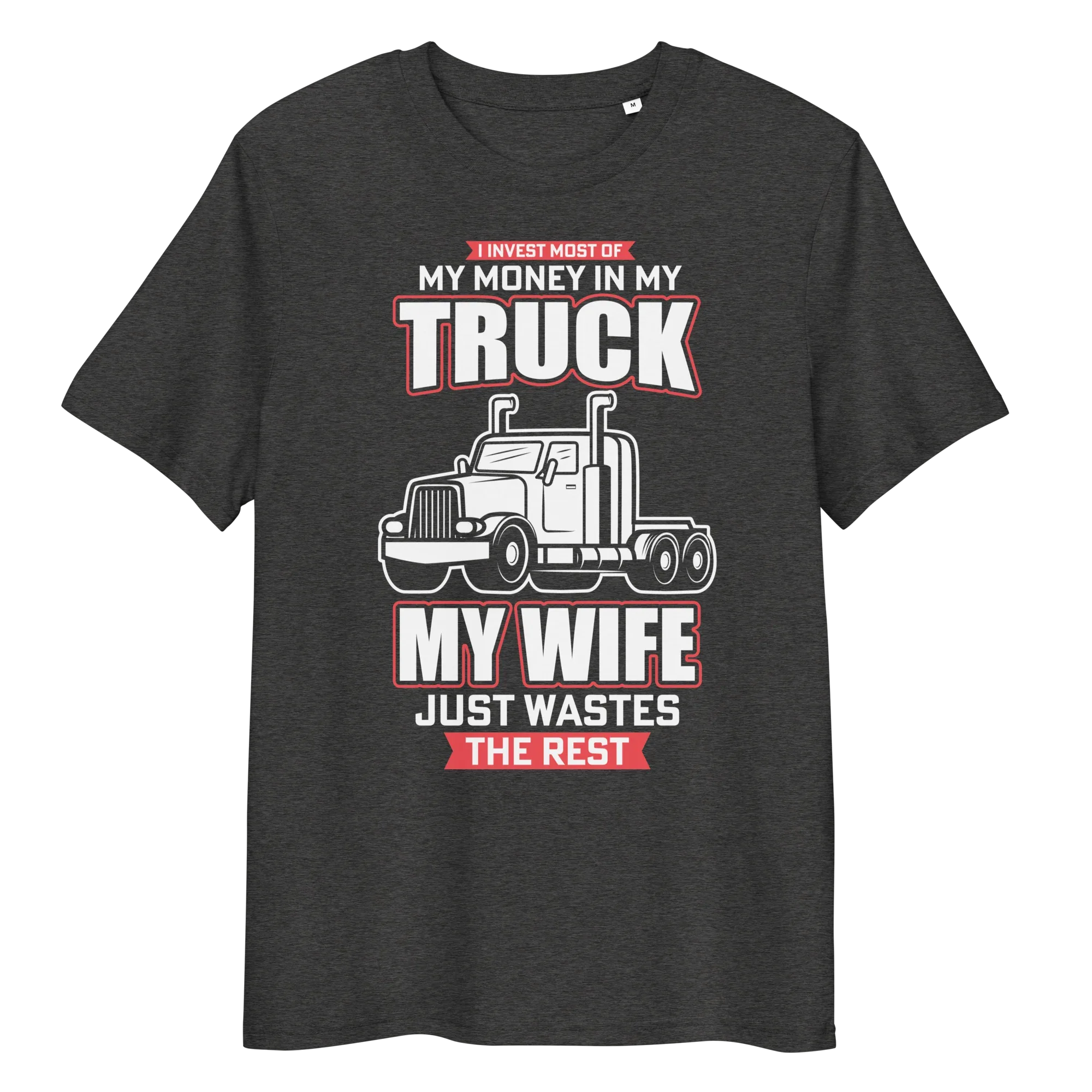 MY TRUCK & MY WIFE unisex t-shirt - - Cars & Trucks t-shirts - Printoo Shop