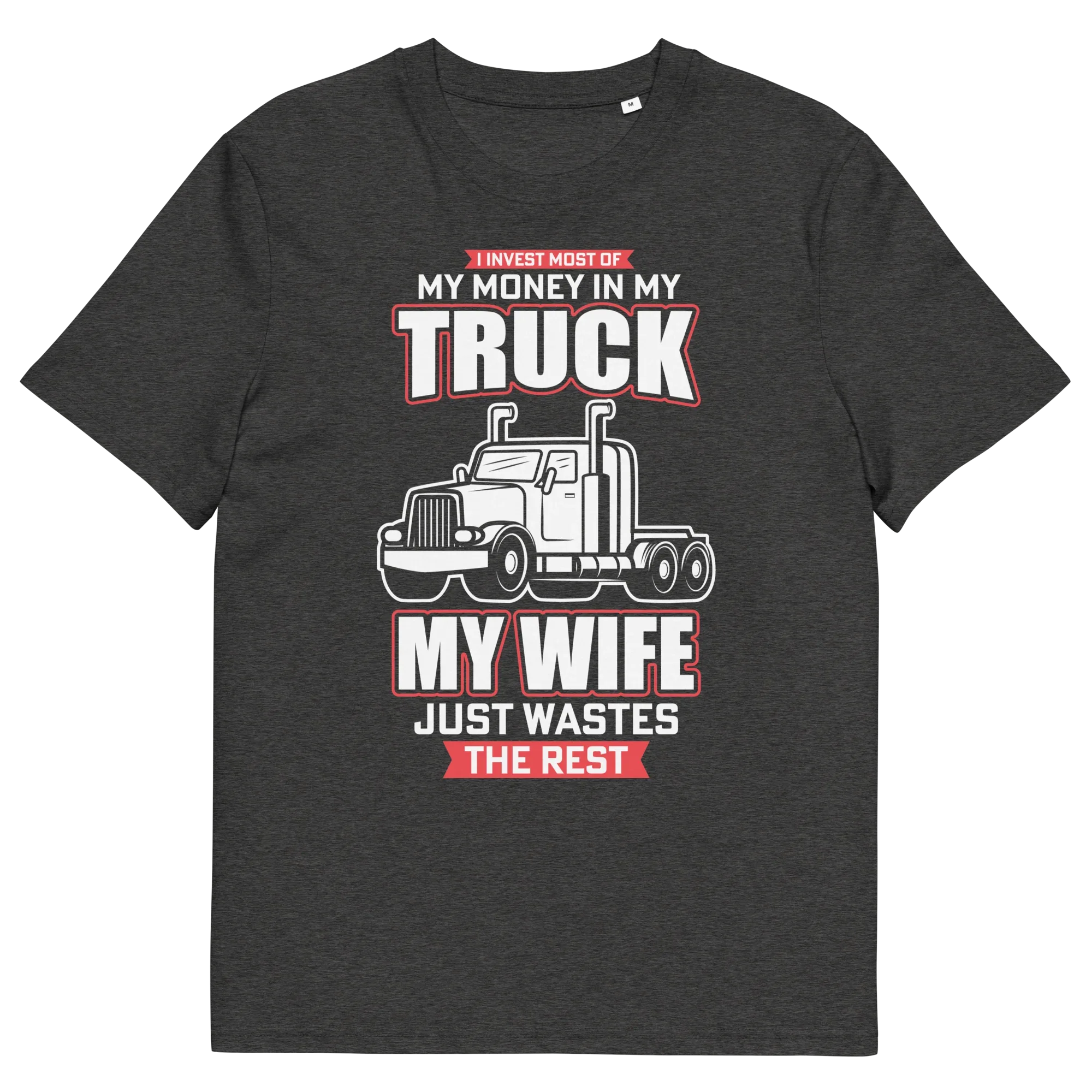MY TRUCK & MY WIFE unisex t-shirt - - Cars & Trucks t-shirts - Printoo Shop