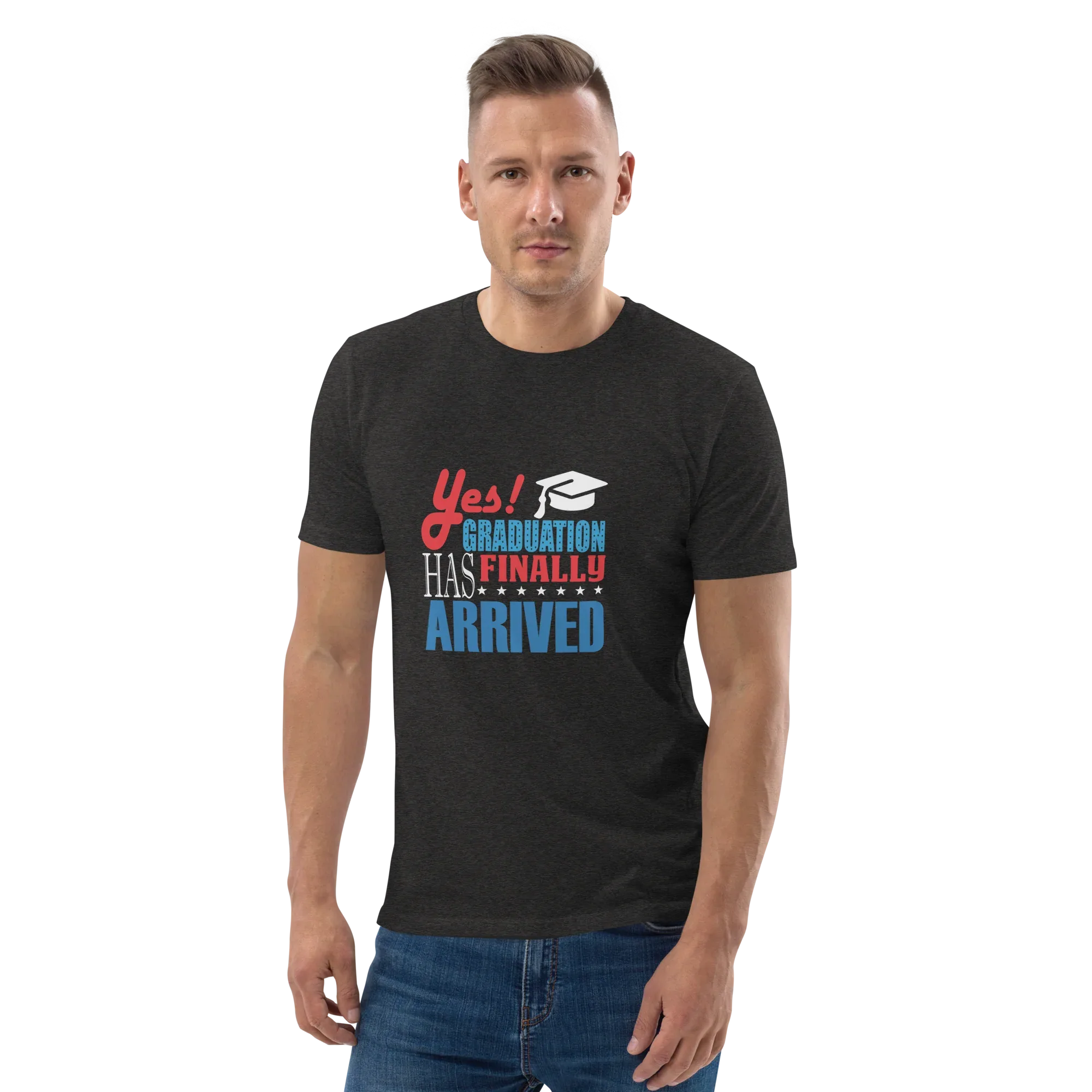 FINALLY GRADUATED unisex t-shirt - - Graduation shirts - Printoo Shop