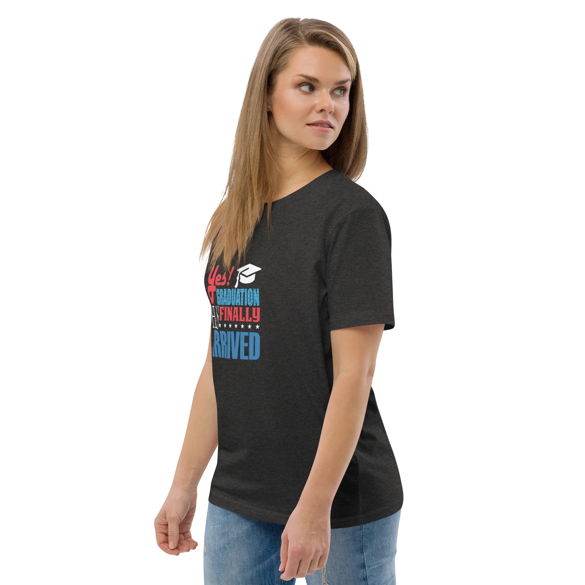 FINALLY GRADUATED unisex t-shirt - - Graduation shirts - Printoo Shop