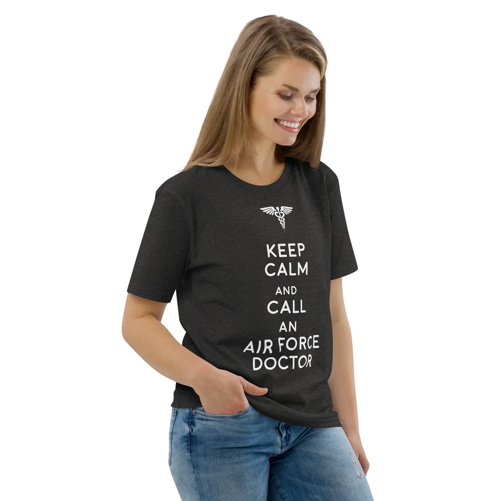 AIR FORCE DOCTOR unisex t-shirt - Printoo Shop - - Doctor, t-shirt, unisex, Unisex Organic Cotton T-Shirt | Stanley/Stella STTU169