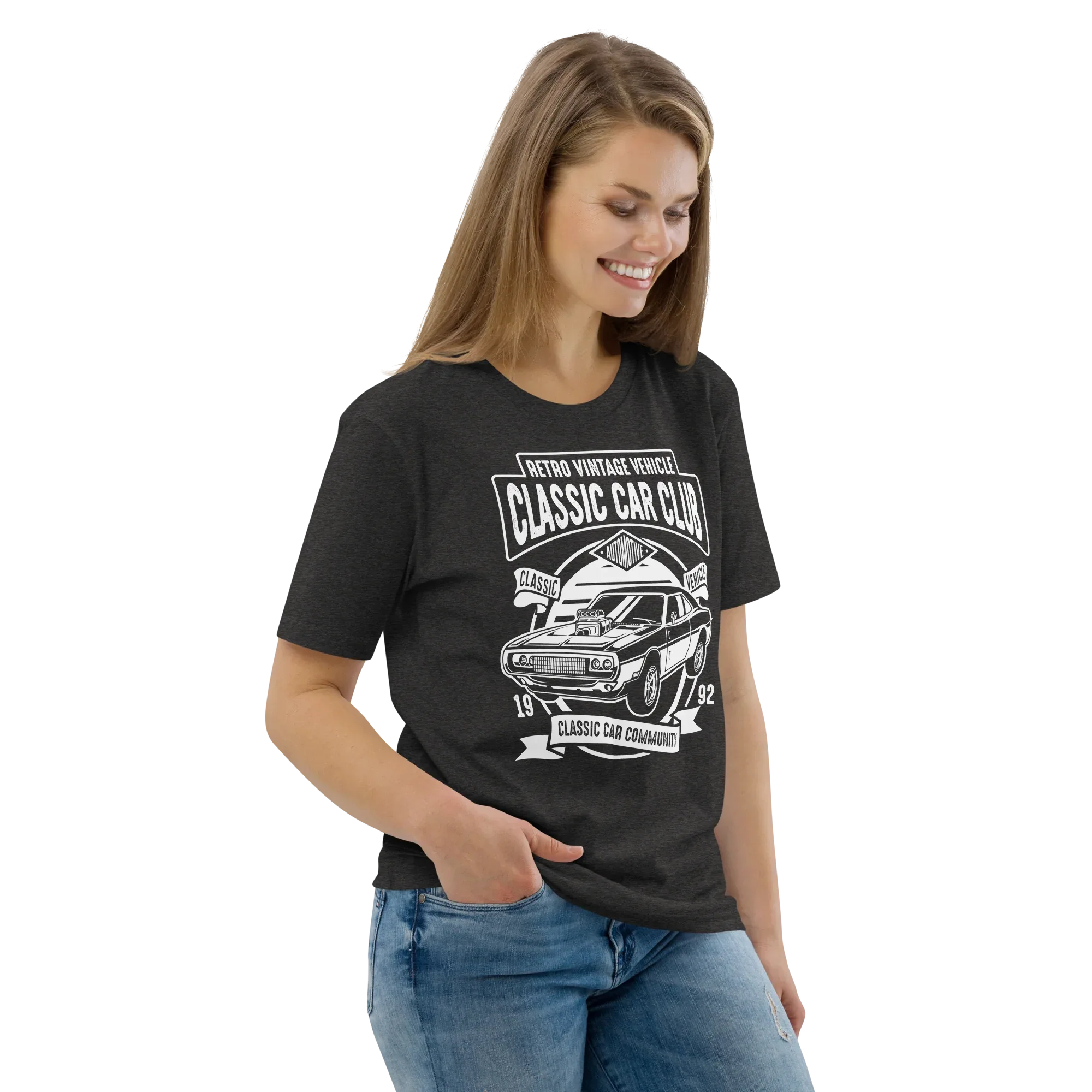 CLASSIC CAR CLUB unisex t-shirt - - - Printoo Shop