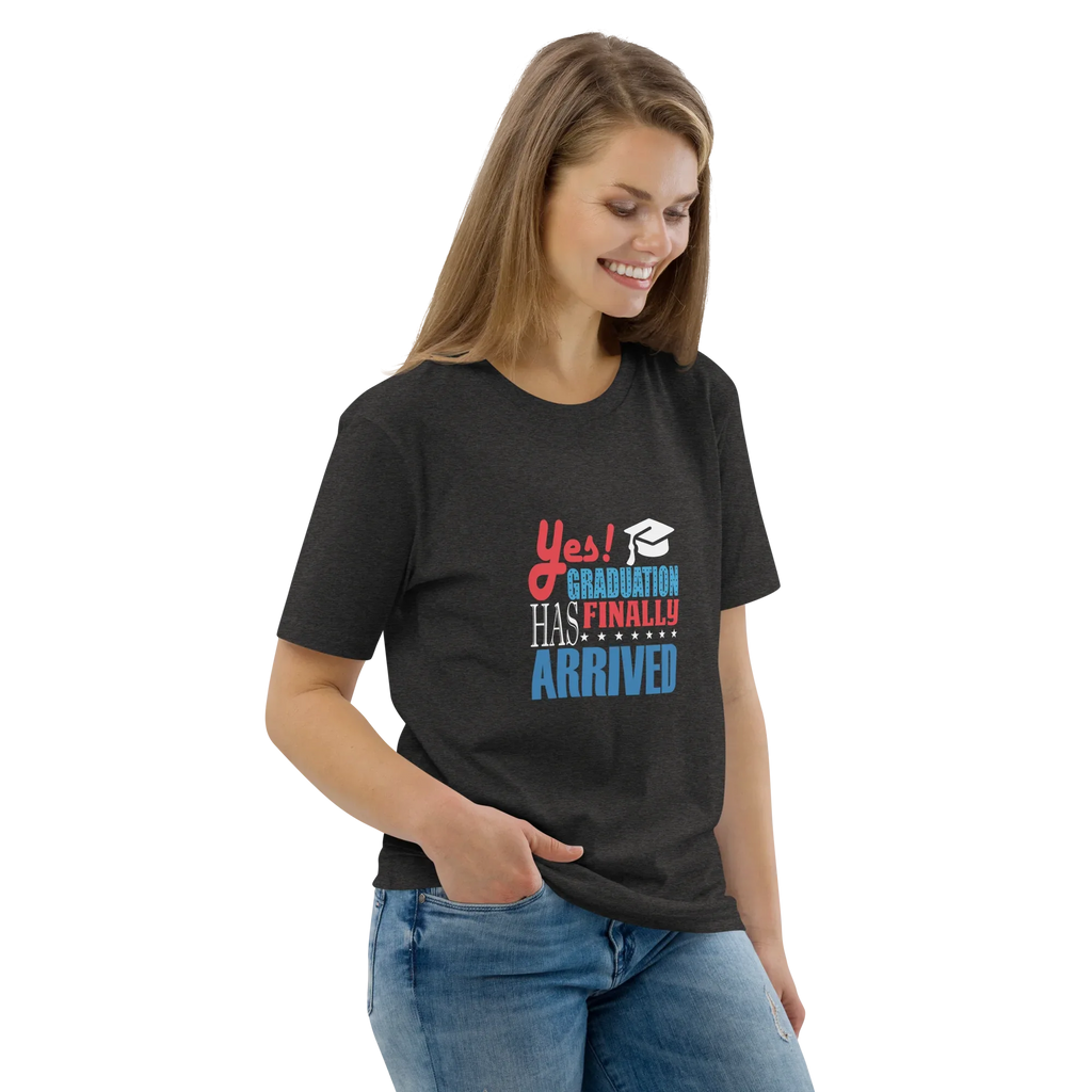FINALLY GRADUATED unisex t-shirt - - Graduation shirts - Printoo Shop