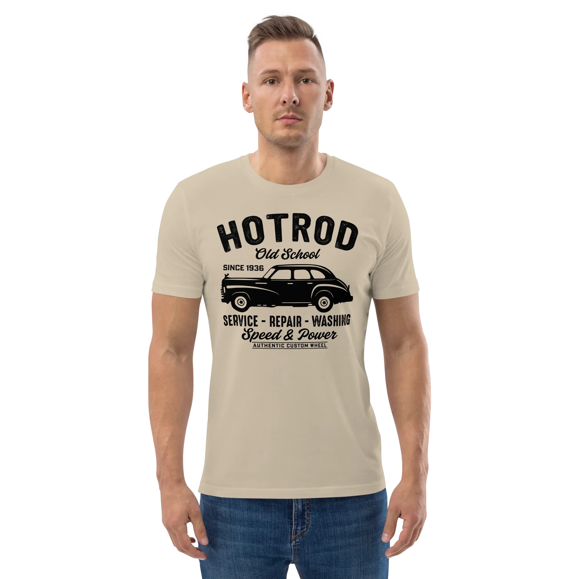 HOTROD OLD SCHOOL unisex t-shirt - - Cars & Trucks t-shirts - Printoo Shop