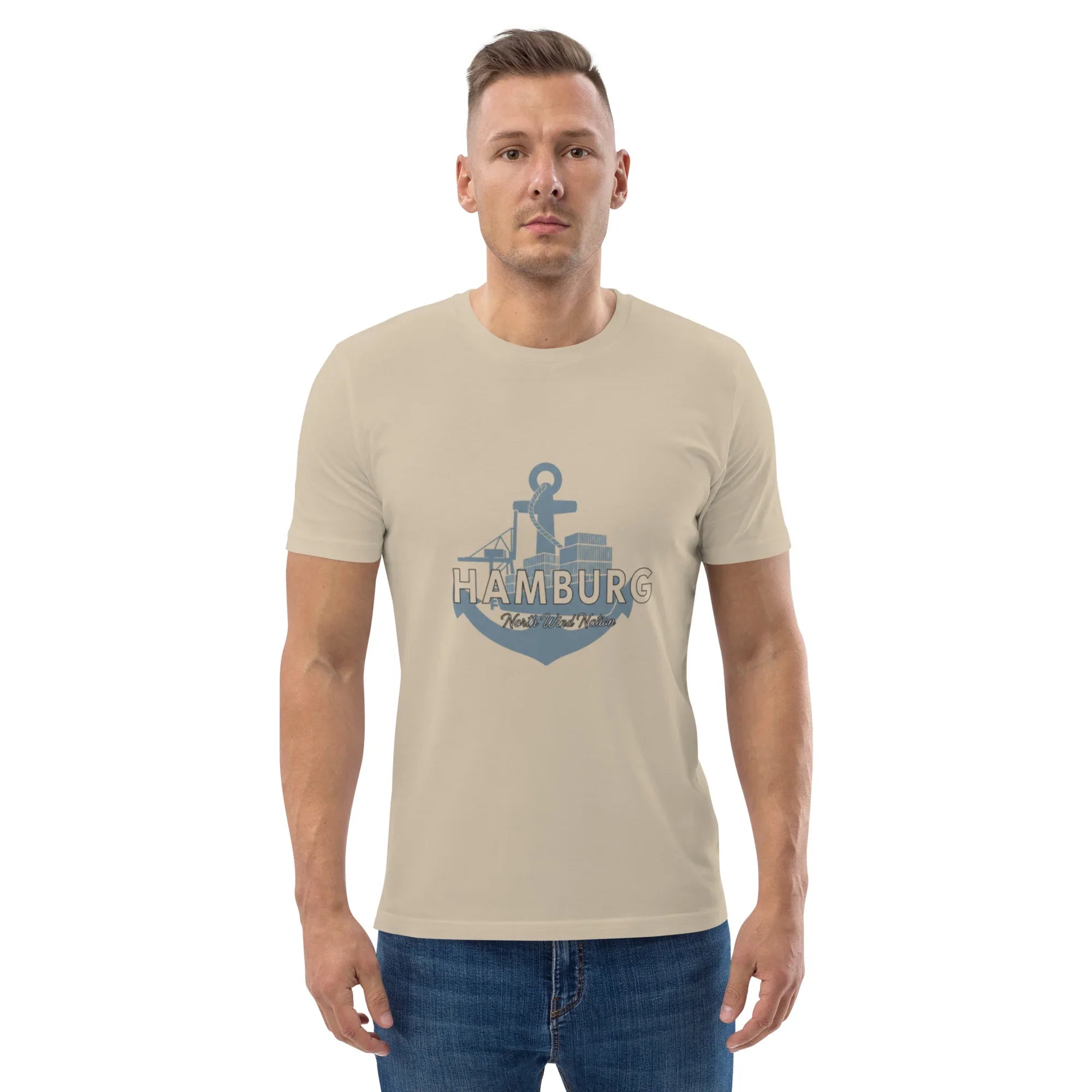 HAMBURG CITY VIBES unisex t-shirt - Printoo Shop - - City t-shirts, t-shirt, unisex, Unisex Organic Cotton T-Shirt | Stanley/Stella STTU169