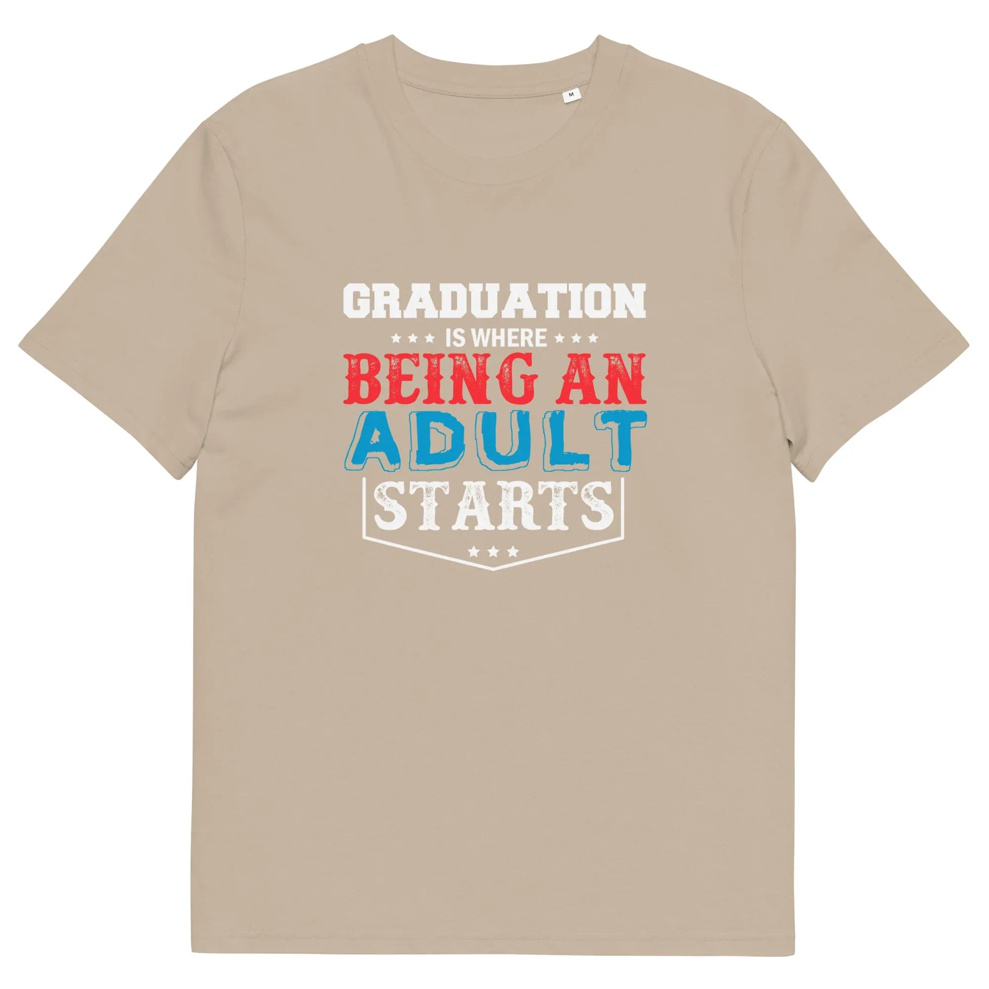 ADULTING BEGINS unisex t-shirt - - - Printoo Shop