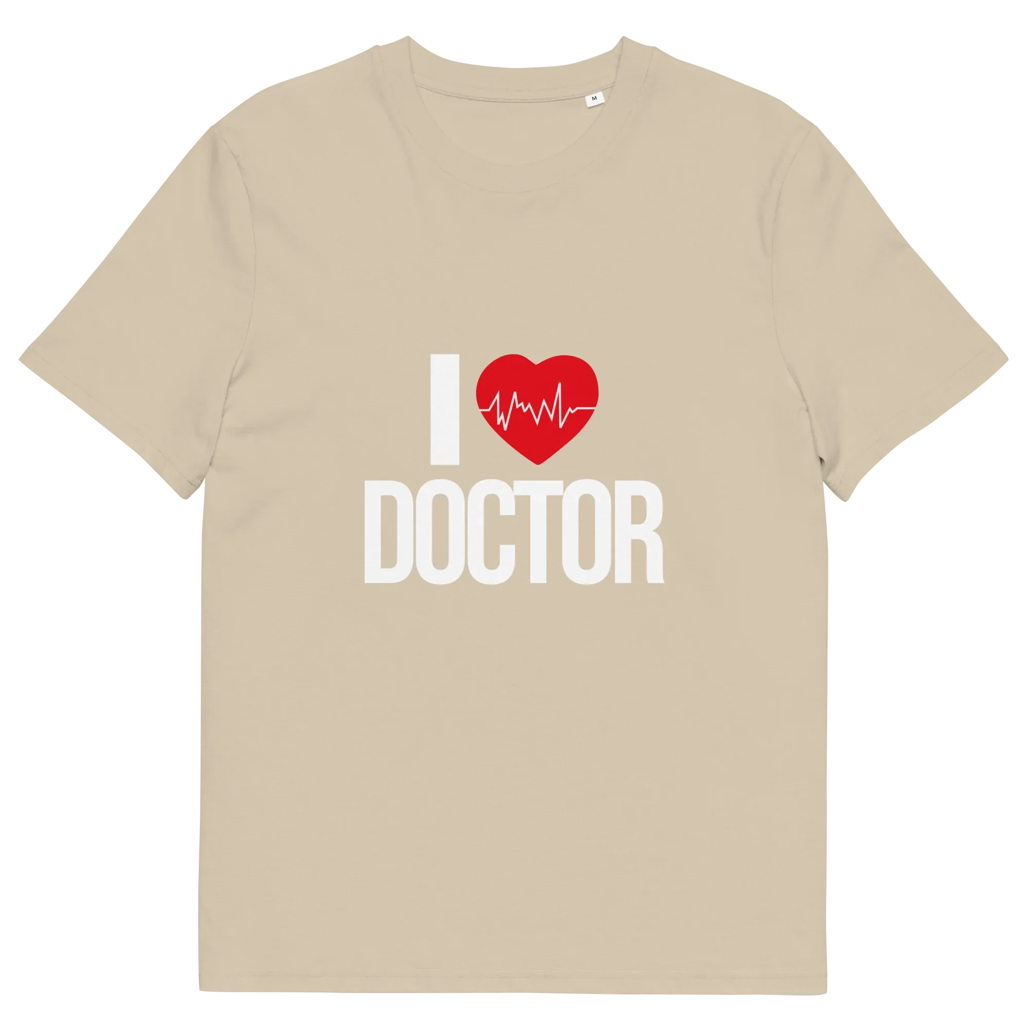 I LOVE DOCTOR unisex t-shirt - Printoo Shop - - Doctor, t-shirt, unisex, Unisex Organic Cotton T-Shirt | Stanley/Stella STTU169