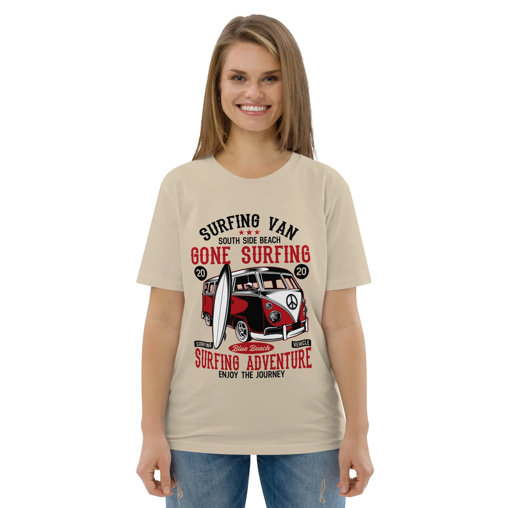 SURFING VAN unisex t-shirt - - - Printoo Shop