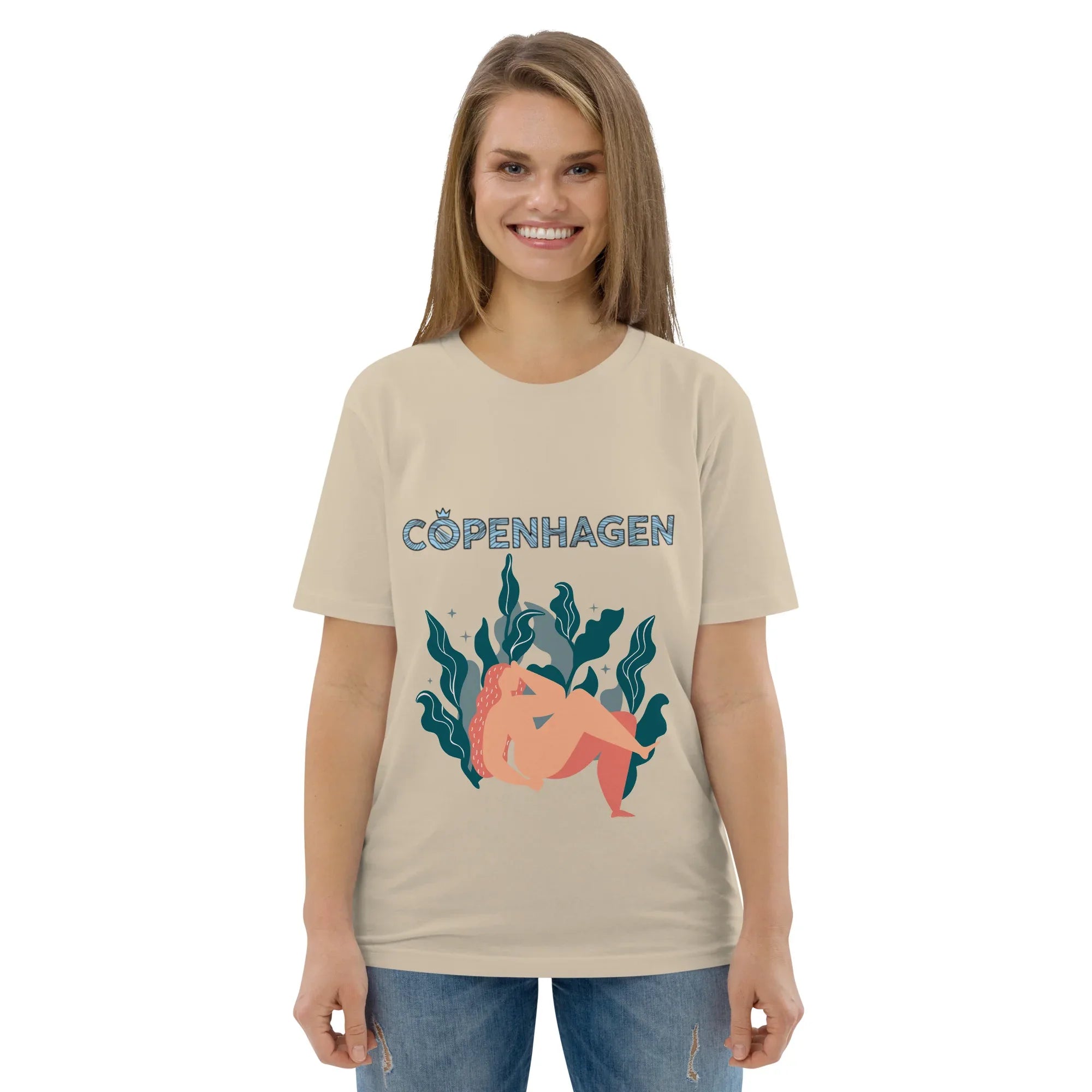 COPENHAGEN CITY unisex t-shirt - Printoo Shop - - City t-shirts, t-shirt, unisex, Unisex Organic Cotton T-Shirt | Stanley/Stella STTU169