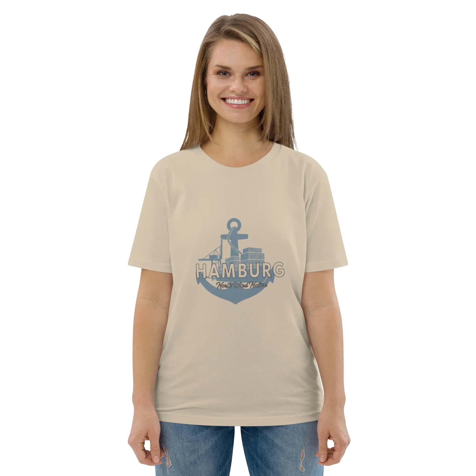 HAMBURG CITY VIBES unisex t-shirt - Printoo Shop - - City t-shirts, t-shirt, unisex, Unisex Organic Cotton T-Shirt | Stanley/Stella STTU169