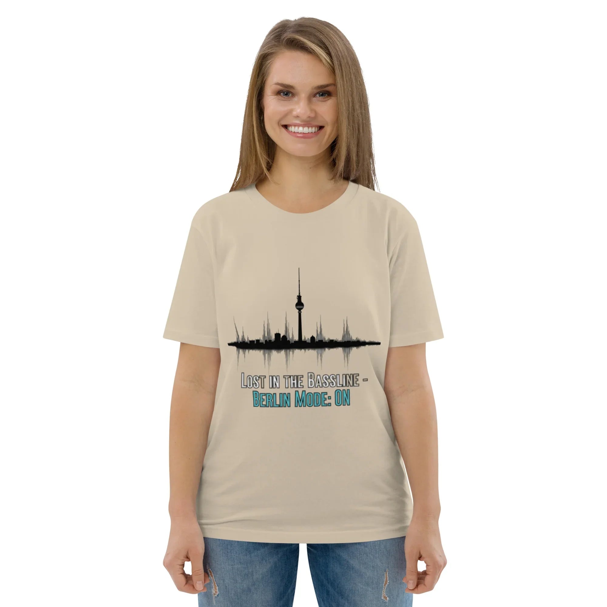 BERLIN - LOST IN THE BASSLINE unisex t-shirt - Printoo Shop - - City t-shirts, t-shirt, unisex, Unisex Organic Cotton T-Shirt | Stanley/Stella STTU169
