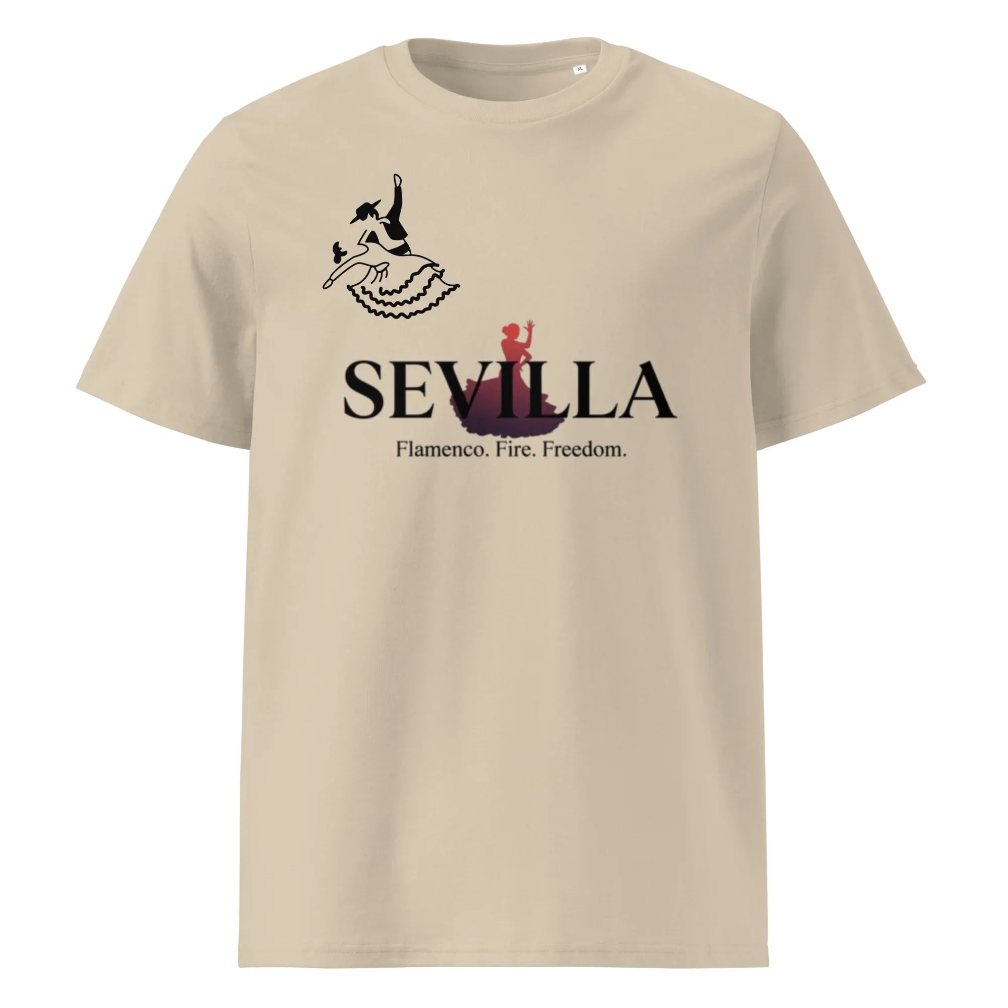 SEVILLA unisex t-shirt - Printoo Shop - - City t-shirts, t-shirt, unisex, Unisex Organic Cotton T-Shirt | Stanley/Stella STTU169