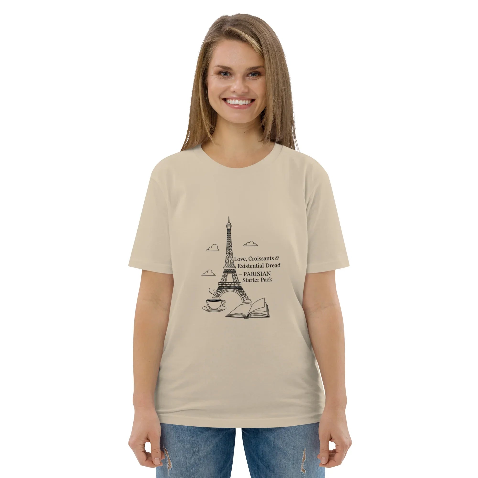 PARIS STARTER PACK unisex t-shirt - Printoo Shop - - City t-shirts, t-shirt, unisex, Unisex Organic Cotton T-Shirt | Stanley/Stella STTU169