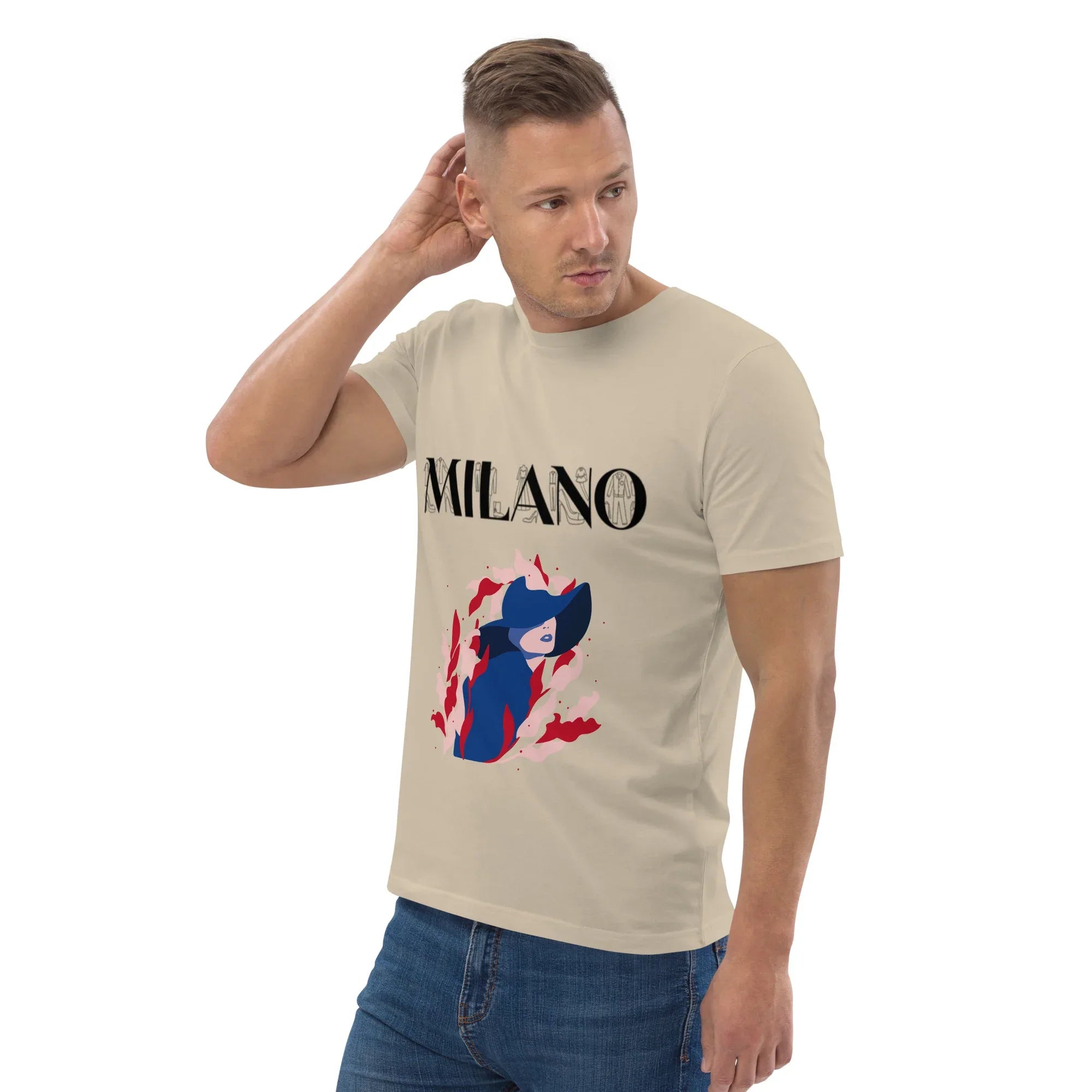 MILANO CITY STYLE unisex t-shirt - Printoo Shop - - City t-shirts, t-shirt, unisex, Unisex Organic Cotton T-Shirt | Stanley/Stella STTU169