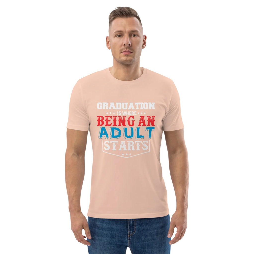 ADULTING BEGINS unisex t-shirt - - - Printoo Shop