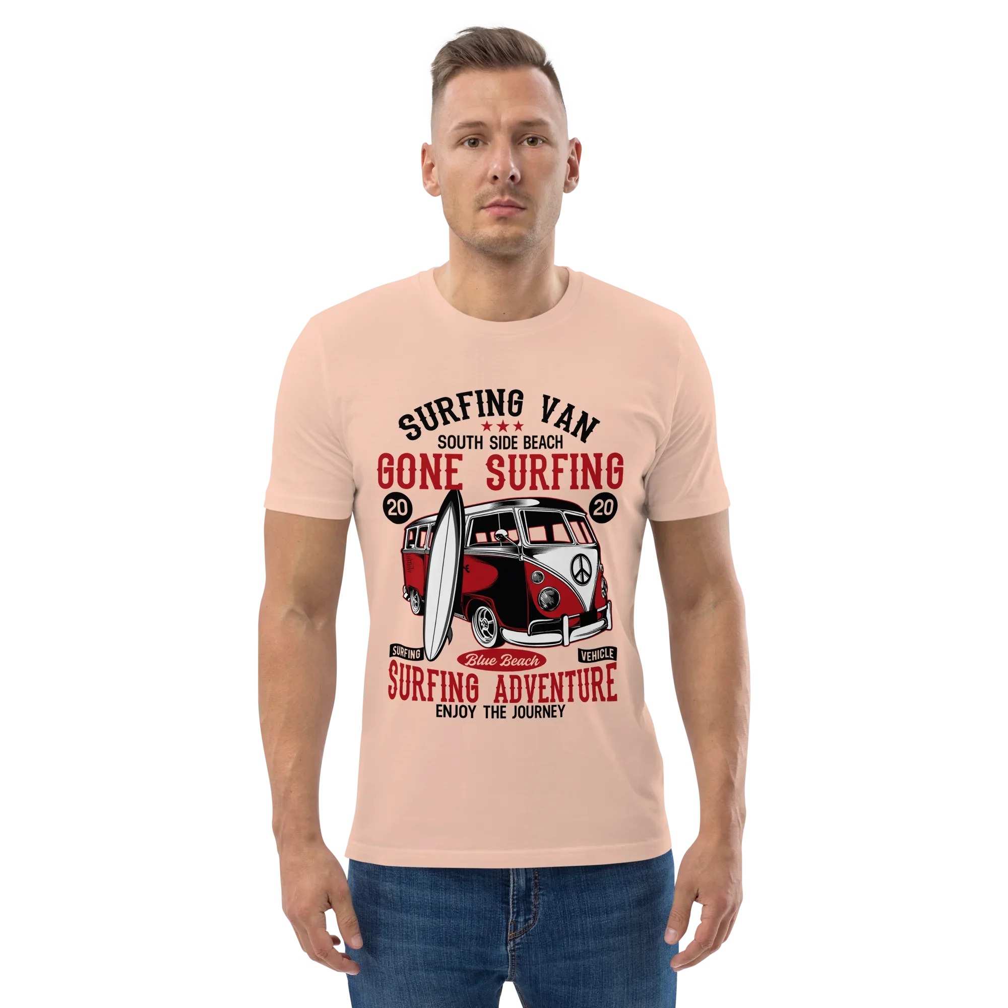 SURFING VAN unisex t-shirt - - - Printoo Shop
