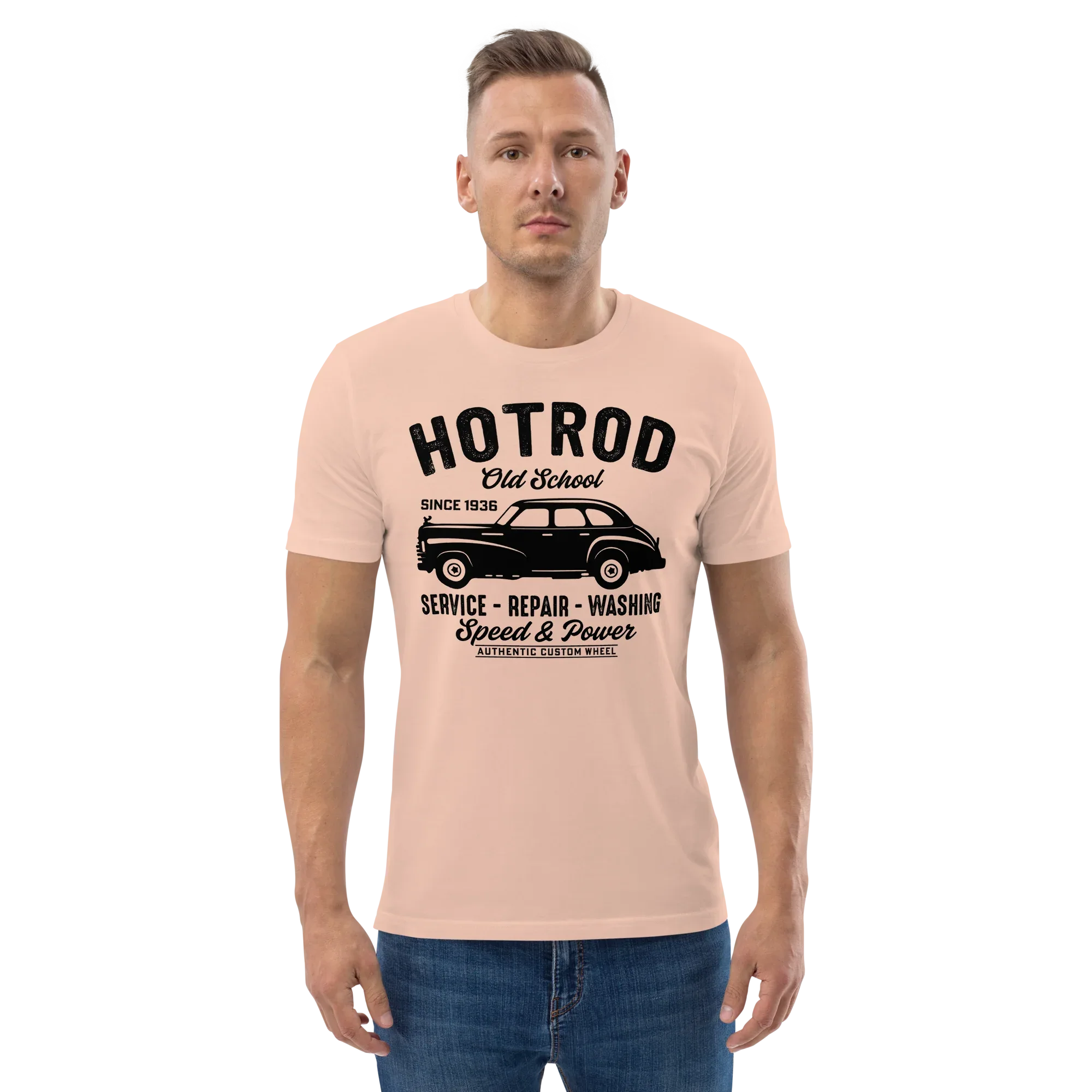 HOTROD OLD SCHOOL unisex t-shirt - - Cars & Trucks t-shirts - Printoo Shop