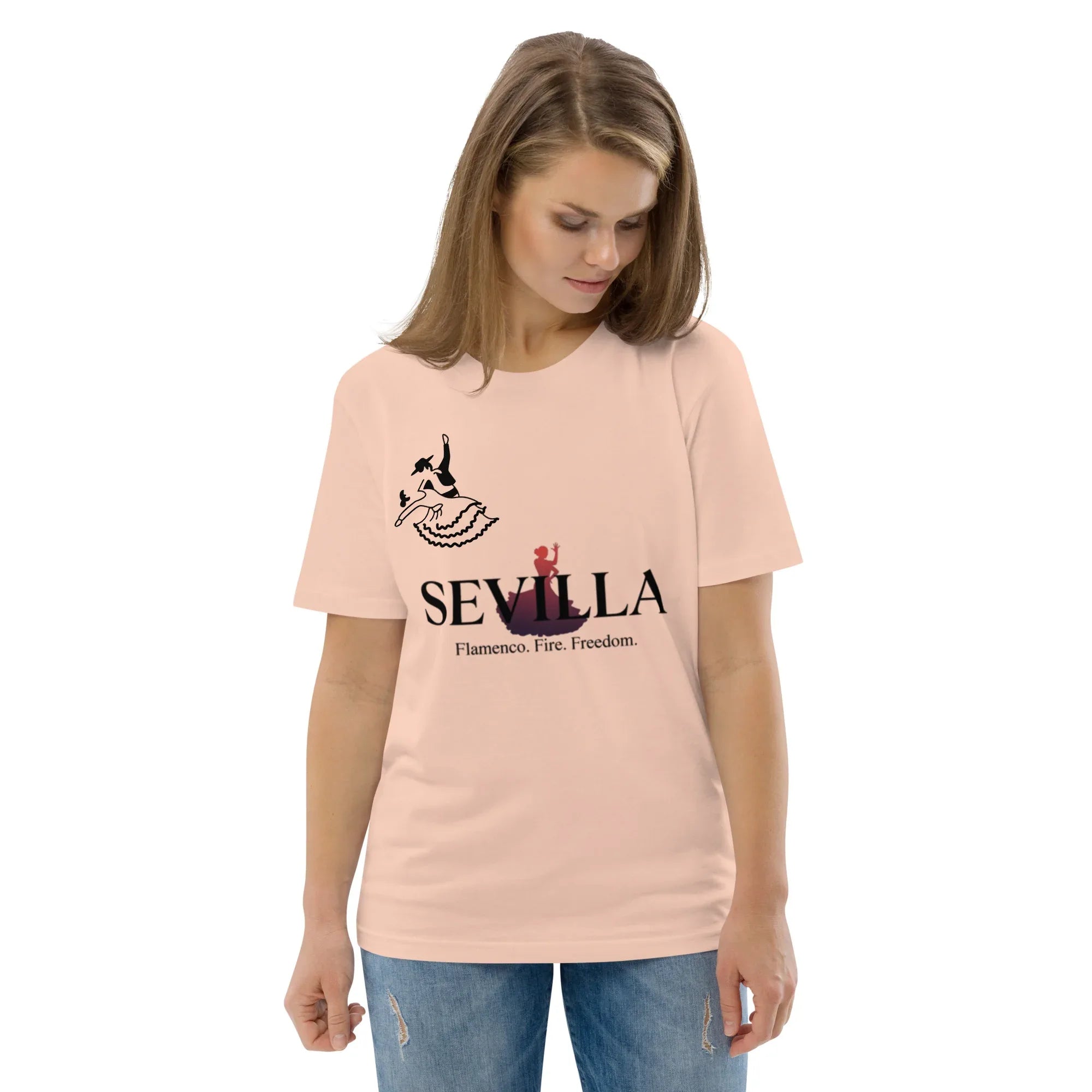 SEVILLA unisex t-shirt - Printoo Shop - - City t-shirts, t-shirt, unisex, Unisex Organic Cotton T-Shirt | Stanley/Stella STTU169