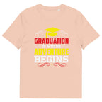 ADVENTURE BEGINS unisex t-shirt - - - Printoo Shop