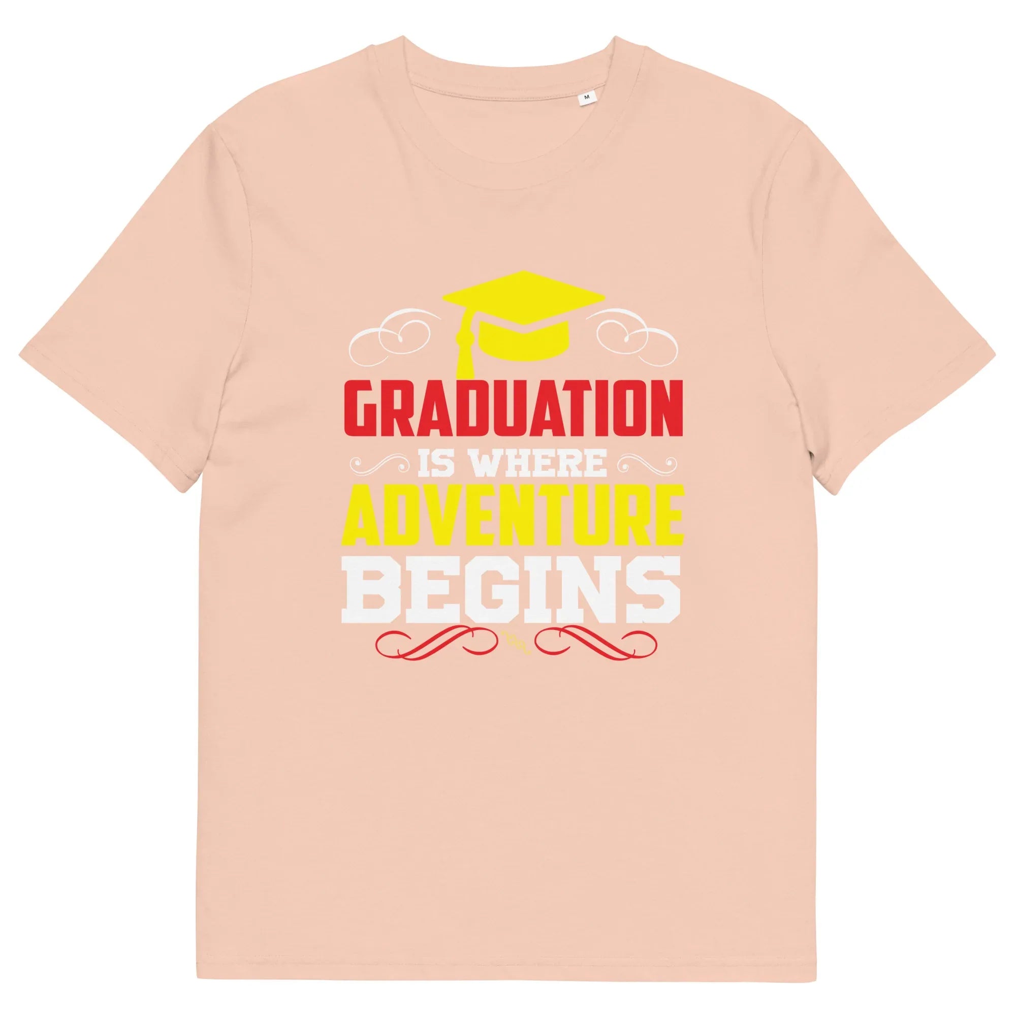 ADVENTURE BEGINS unisex t-shirt - - - Printoo Shop