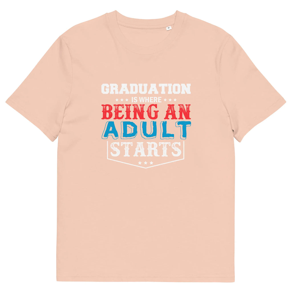 ADULTING BEGINS unisex t-shirt - - - Printoo Shop