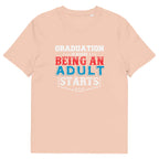 ADULTING BEGINS unisex t-shirt - - - Printoo Shop