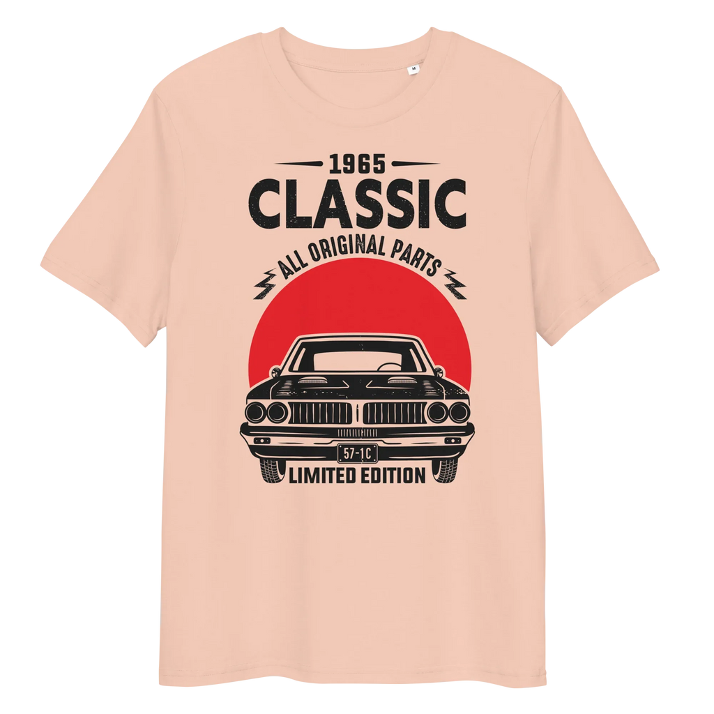 1965 CLASSIC unisex t-shirt - Printoo Shop - - cars, t-shirt, unisex, Unisex Organic Cotton T-Shirt | Stanley/Stella STTU169