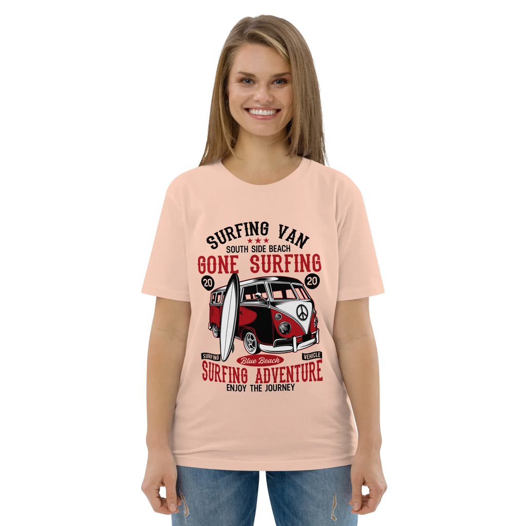 SURFING VAN unisex t-shirt - - - Printoo Shop