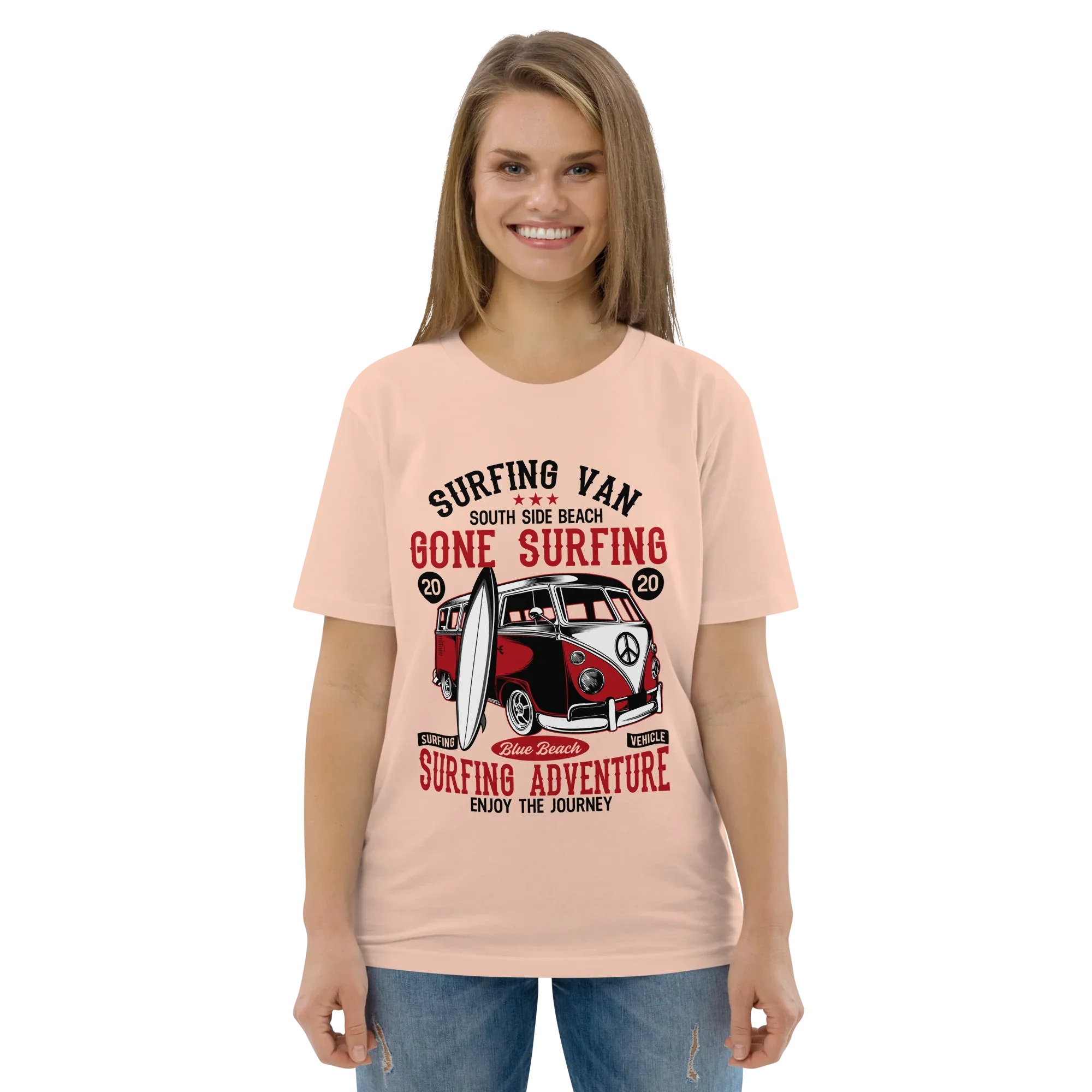 SURFING VAN unisex t-shirt - - - Printoo Shop