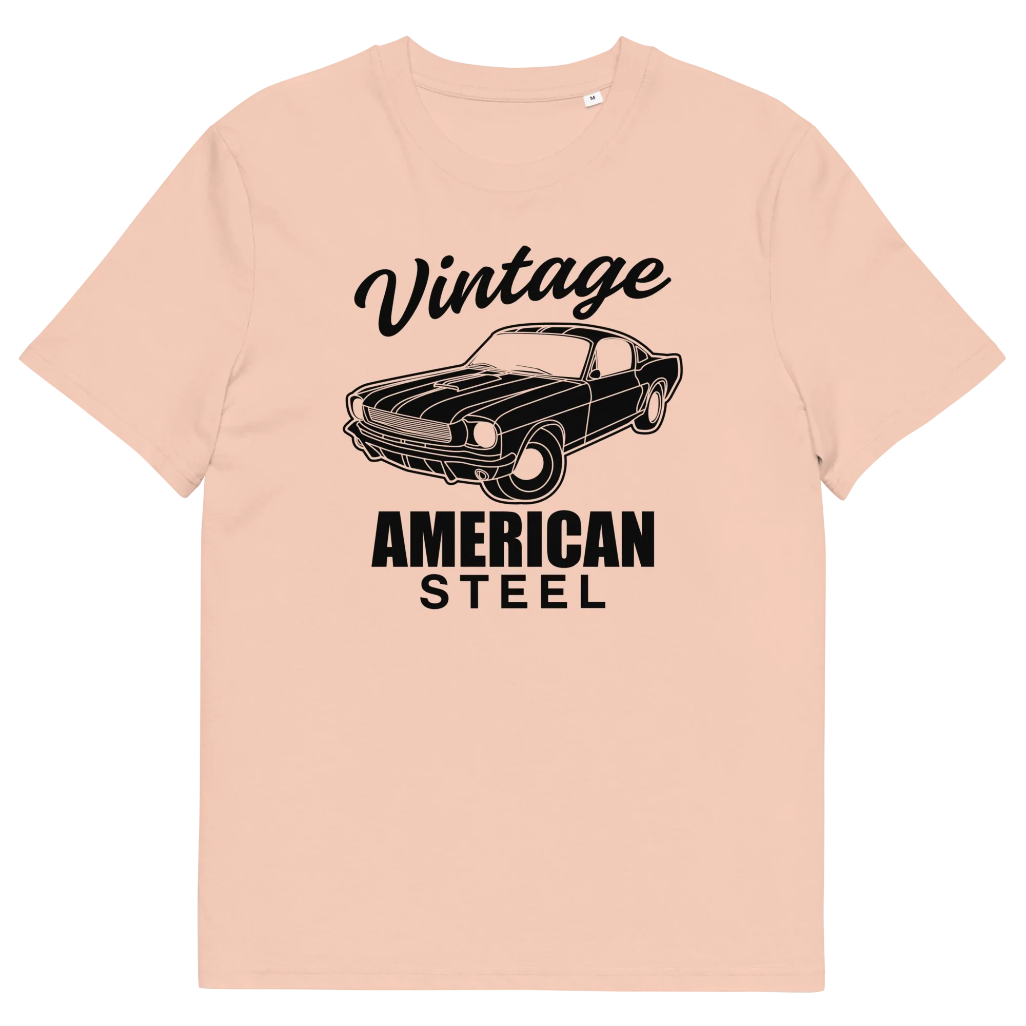 VINTAGE AMERICAN STEEL unisex t-shirt - - Cars & Trucks t-shirts - Printoo Shop