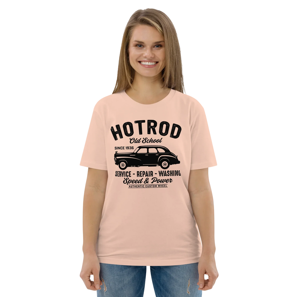 HOTROD OLD SCHOOL unisex t-shirt - - Cars & Trucks t-shirts - Printoo Shop