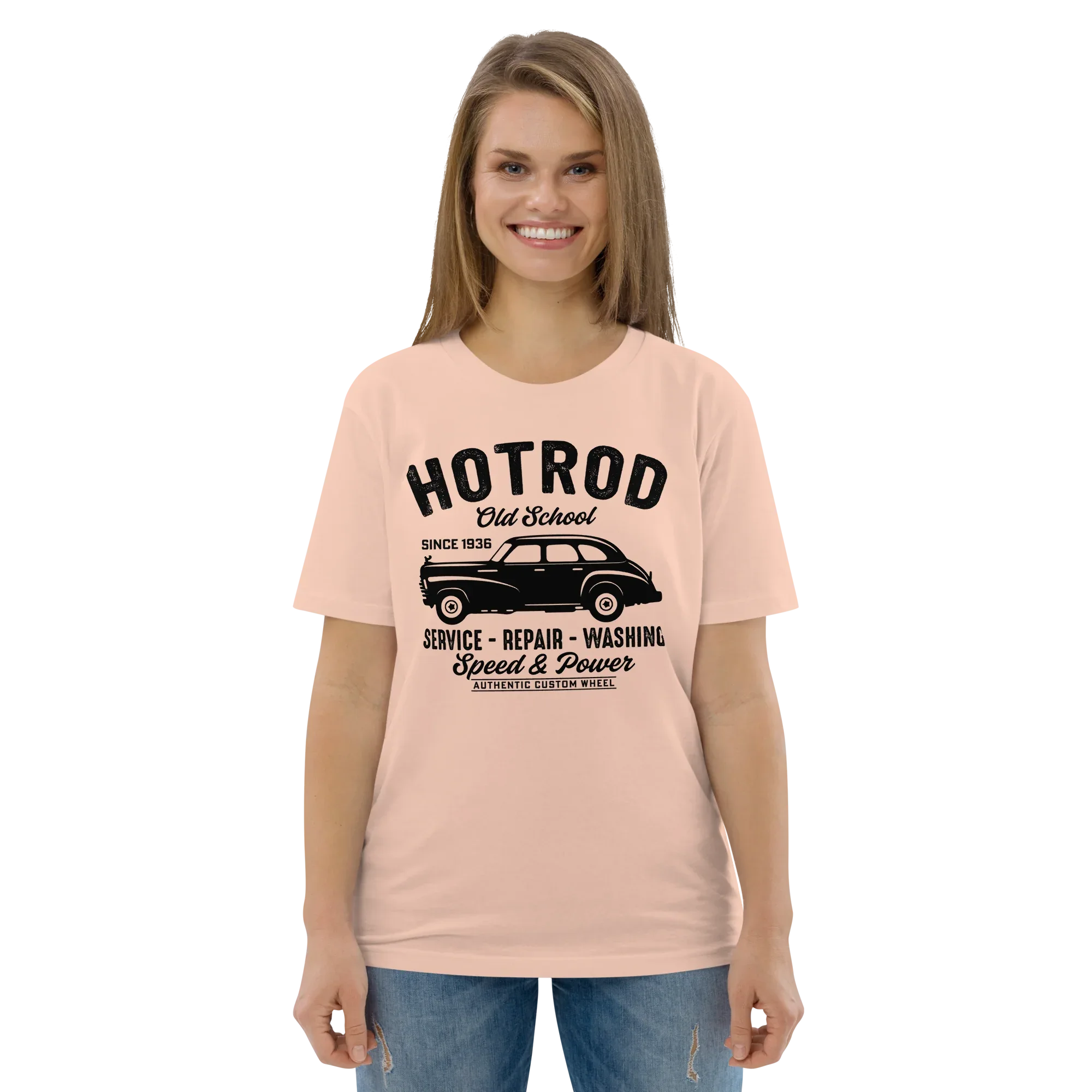 HOTROD OLD SCHOOL unisex t-shirt - - Cars & Trucks t-shirts - Printoo Shop