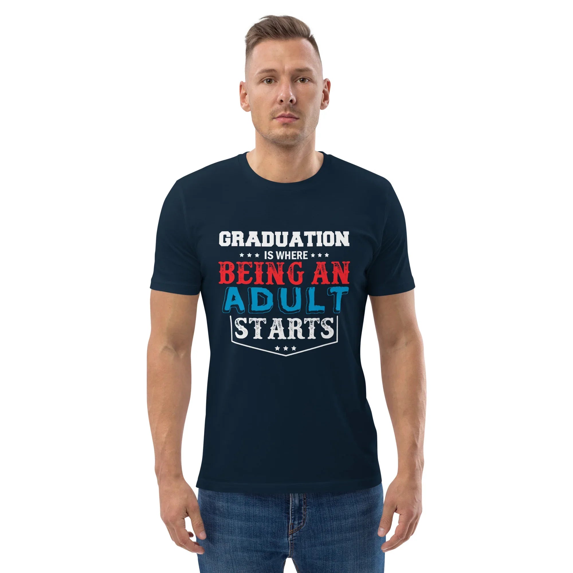 ADULTING BEGINS unisex t-shirt - - - Printoo Shop