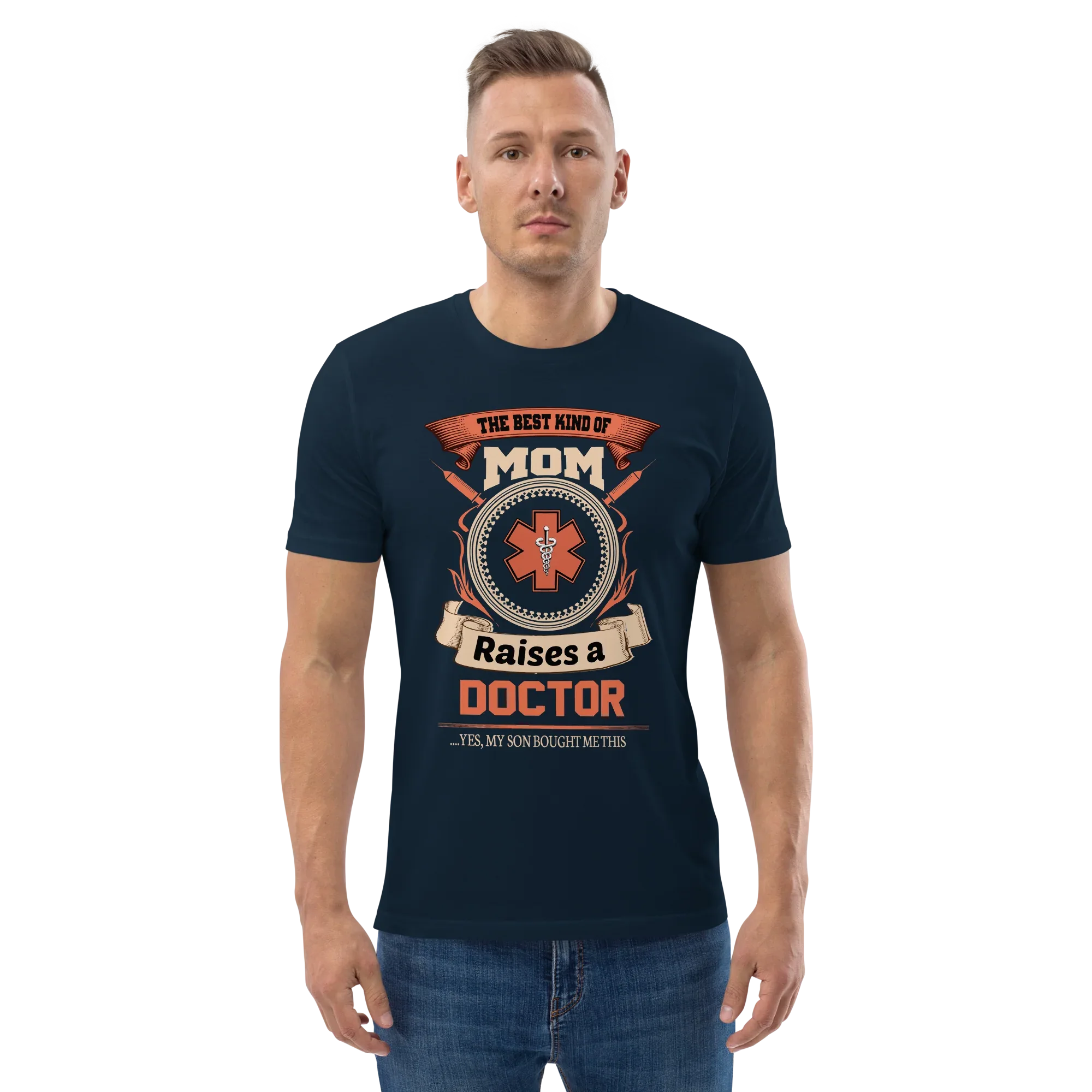 RAISES A DOCTOR unisex t-shirt - - Doctor t-shirts - Printoo Shop