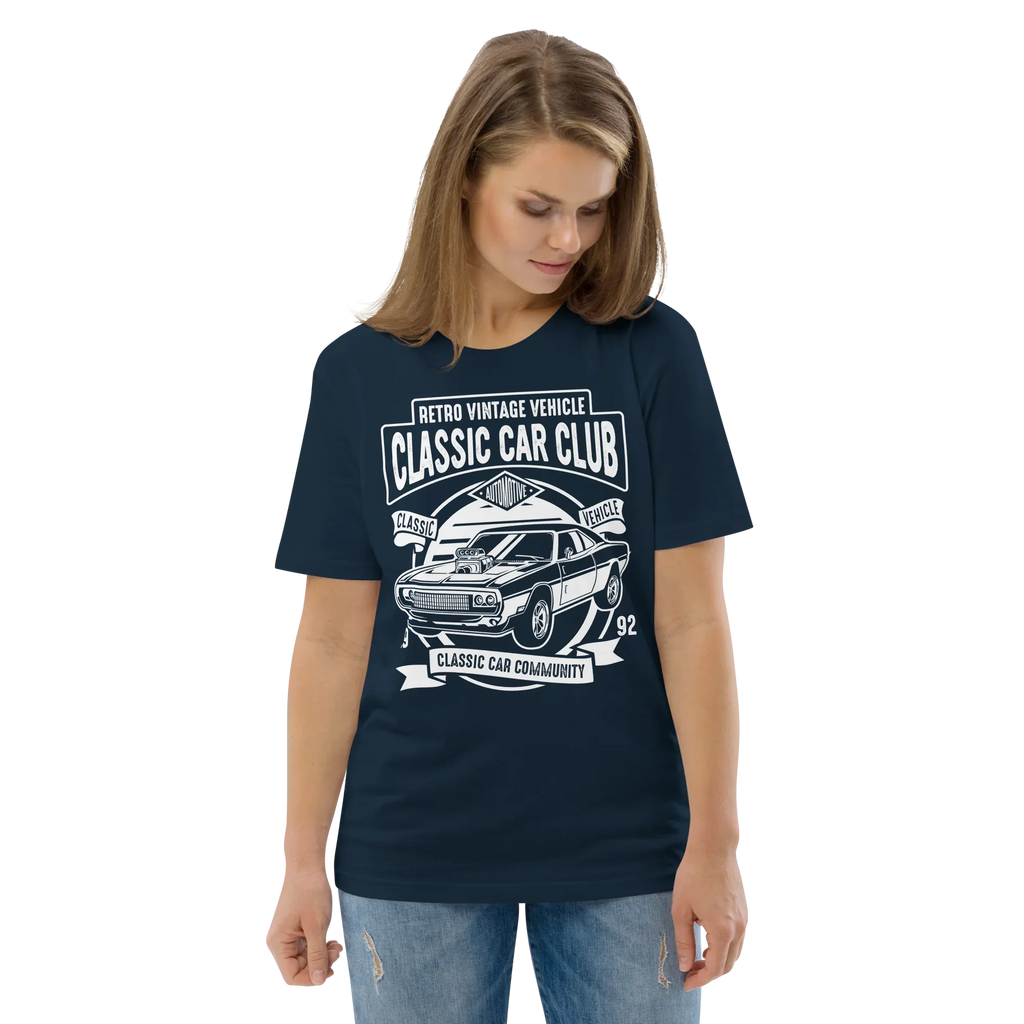 CLASSIC CAR CLUB unisex t-shirt - - - Printoo Shop