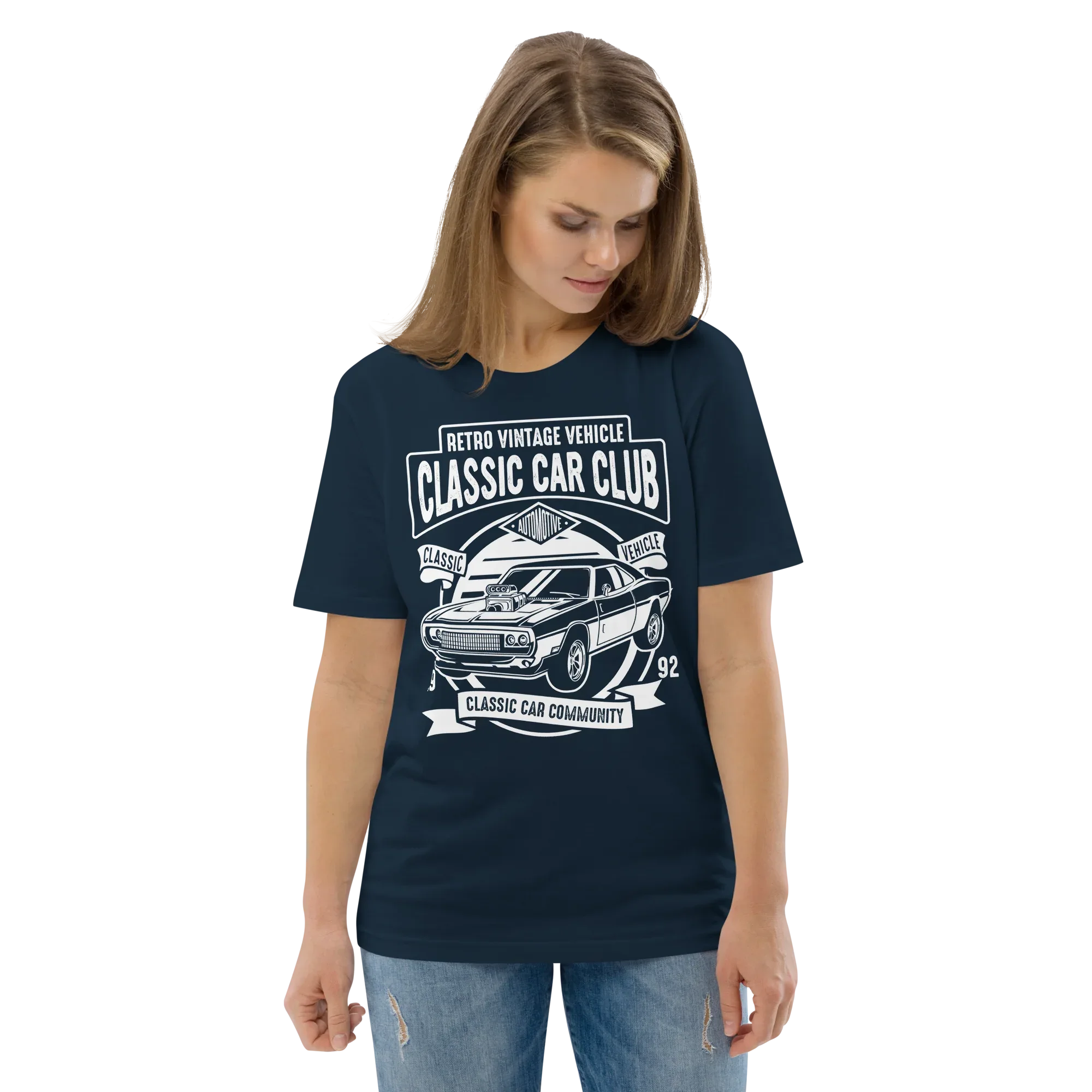 CLASSIC CAR CLUB unisex t-shirt - - - Printoo Shop