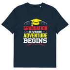 ADVENTURE BEGINS unisex t-shirt - - - Printoo Shop