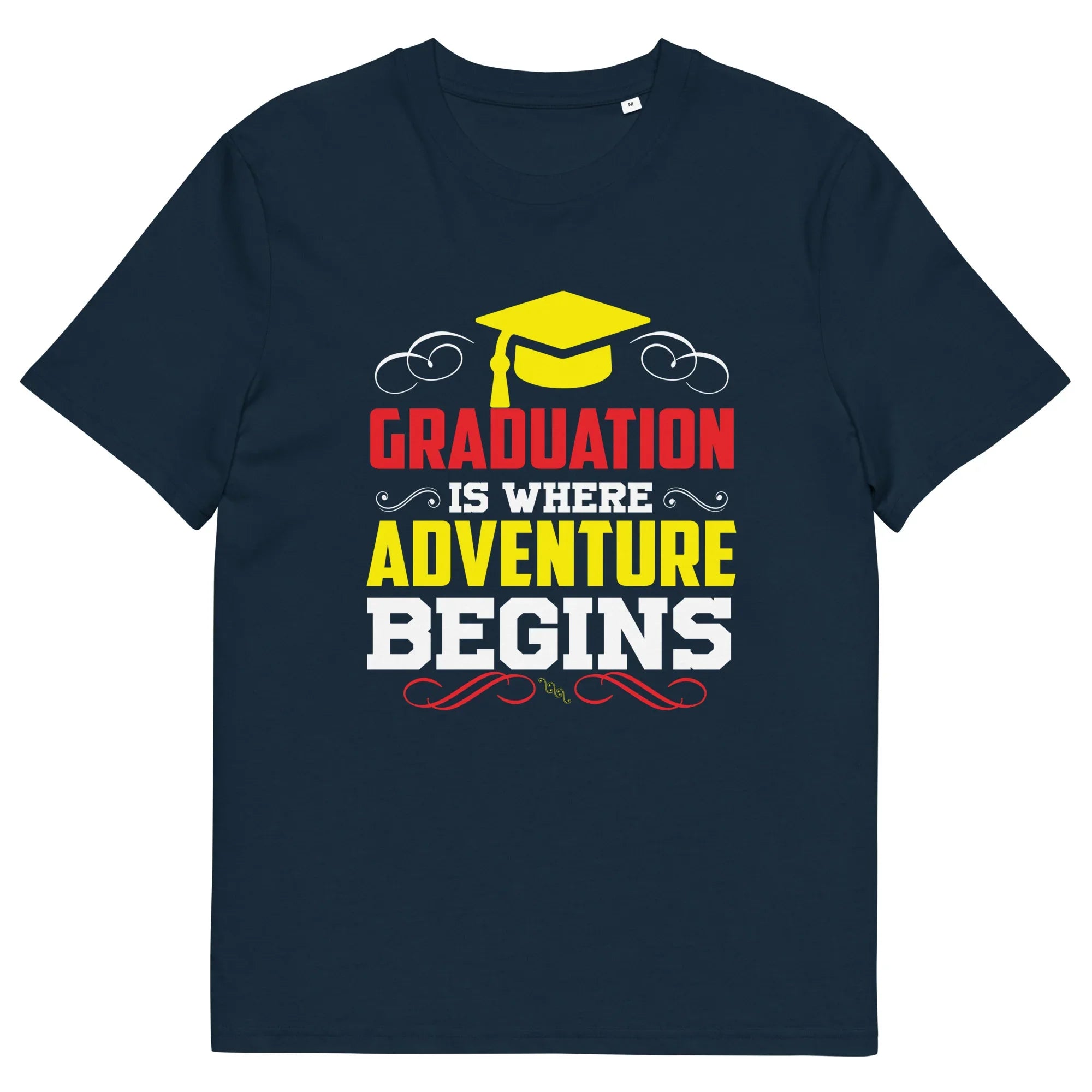 ADVENTURE BEGINS unisex t-shirt - - - Printoo Shop
