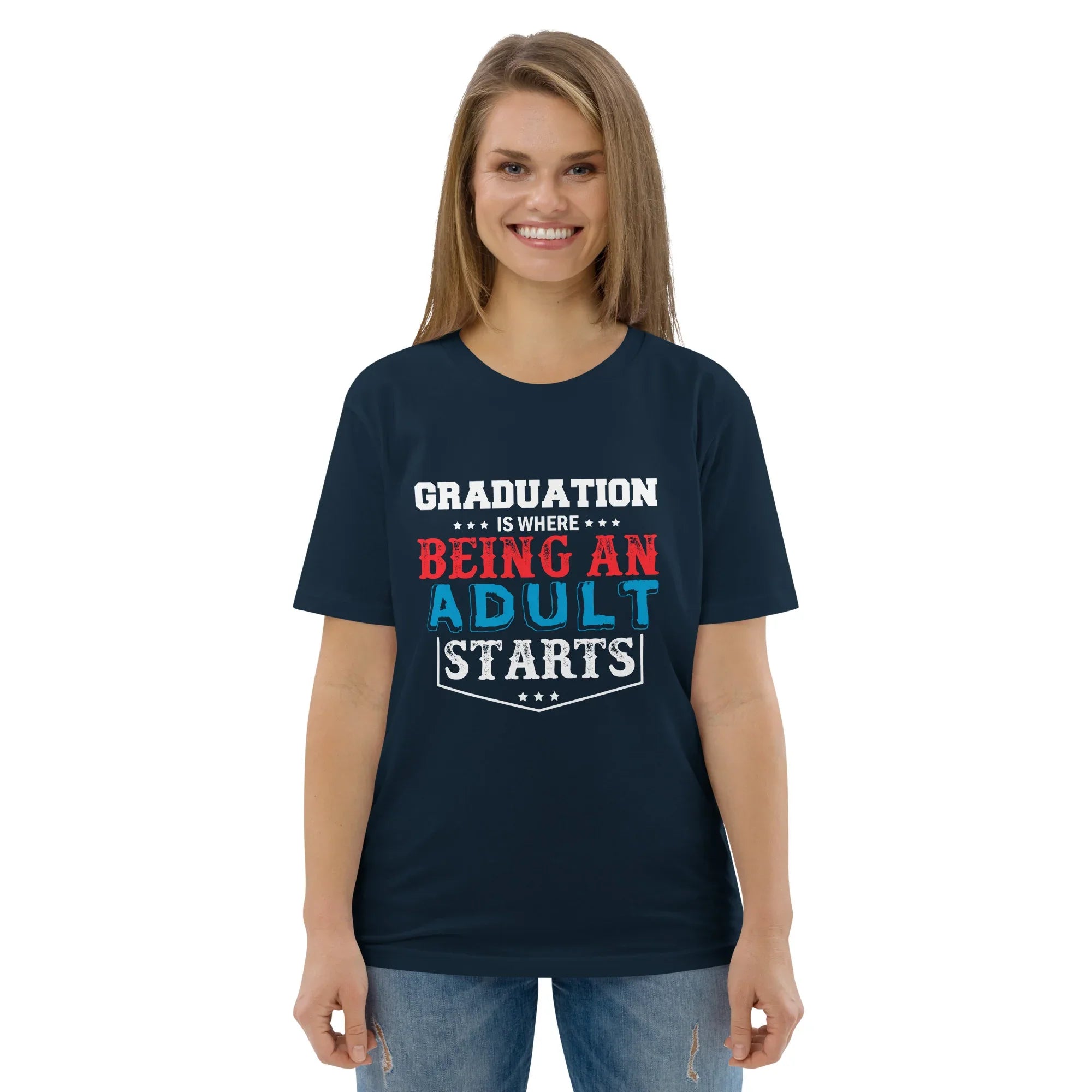ADULTING BEGINS unisex t-shirt - - - Printoo Shop