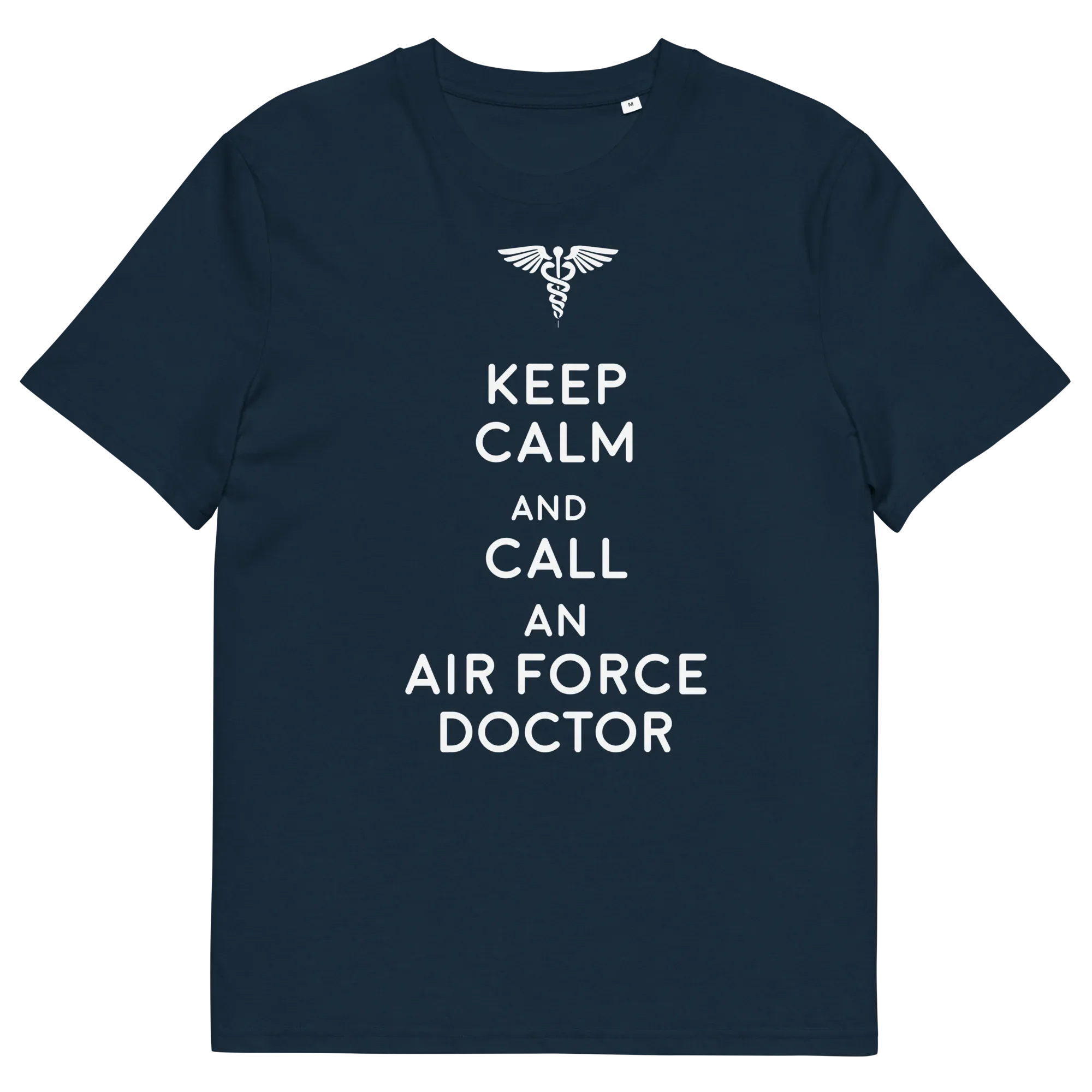 AIR FORCE DOCTOR unisex t-shirt - Printoo Shop - - Doctor, t-shirt, unisex, Unisex Organic Cotton T-Shirt | Stanley/Stella STTU169