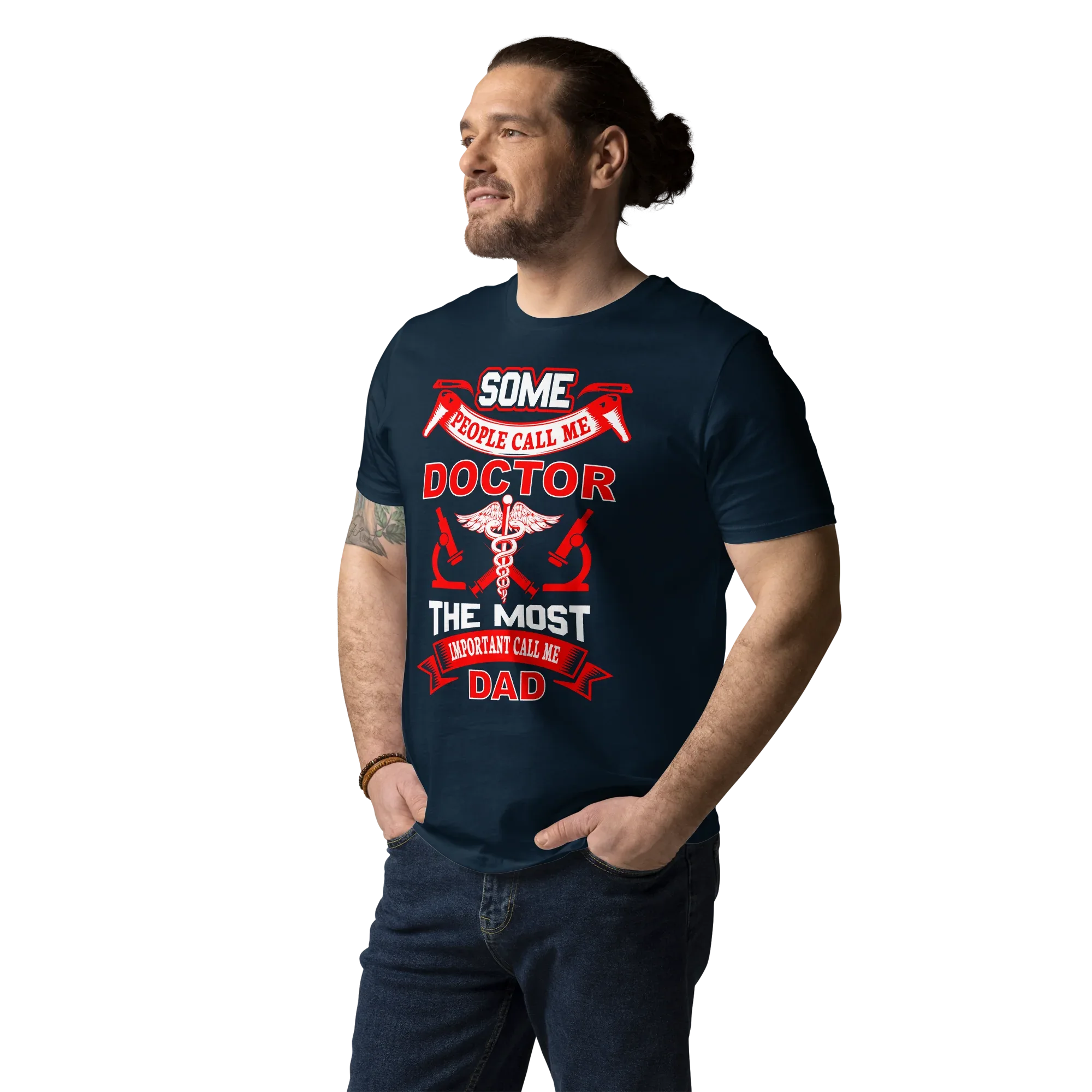 DOCTOR & DAD unisex t-shirt - - Doctor t-shirts - Printoo Shop