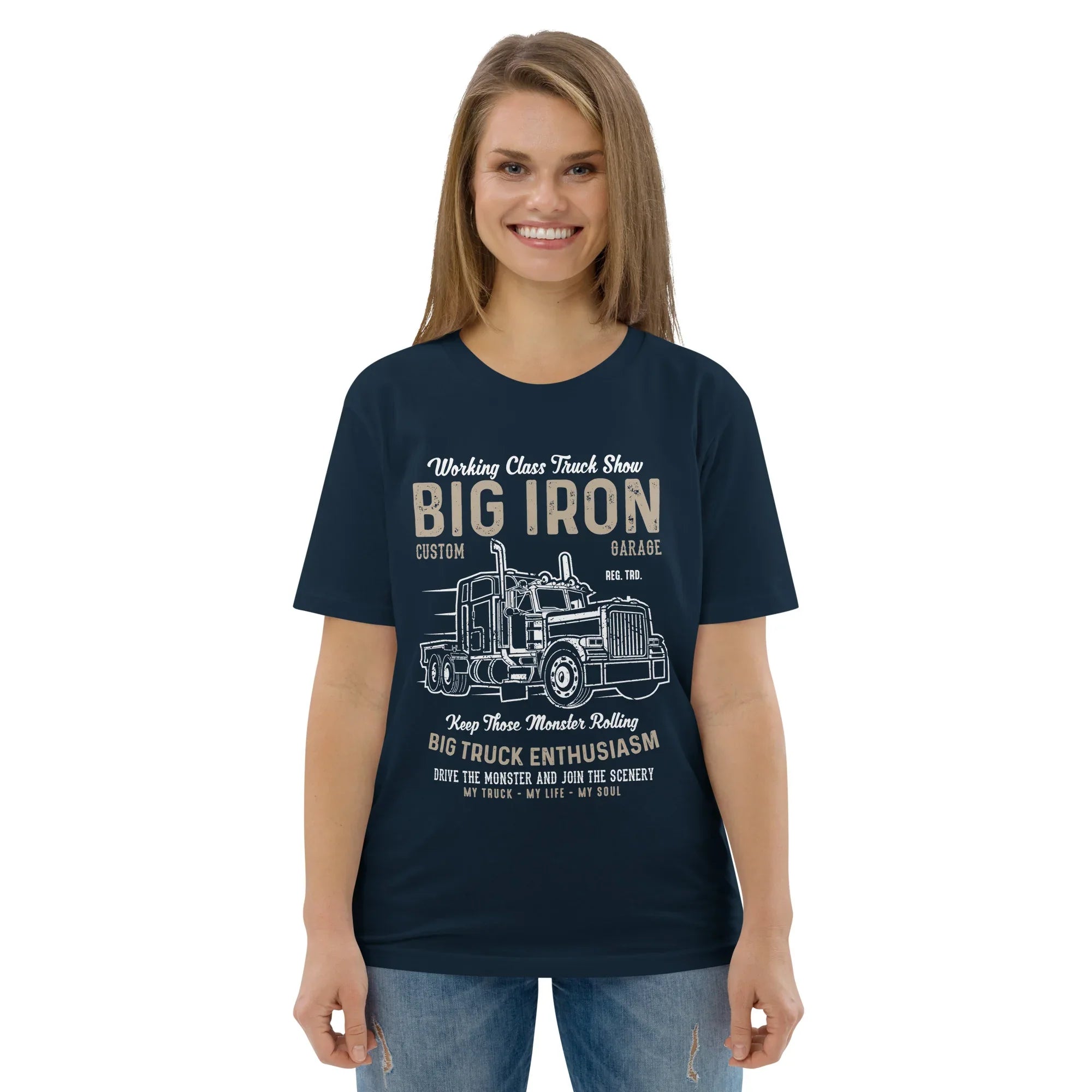 WORKING CLASS BIG IRON unisex t-shirt - - Cars & Trucks t-shirts - Printoo Shop