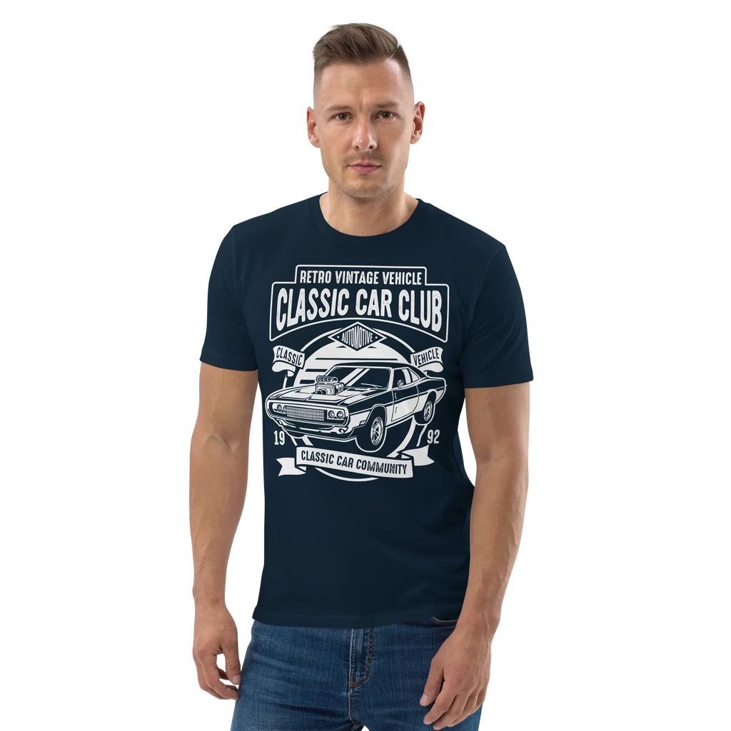 CLASSIC CAR CLUB unisex t-shirt - - - Printoo Shop