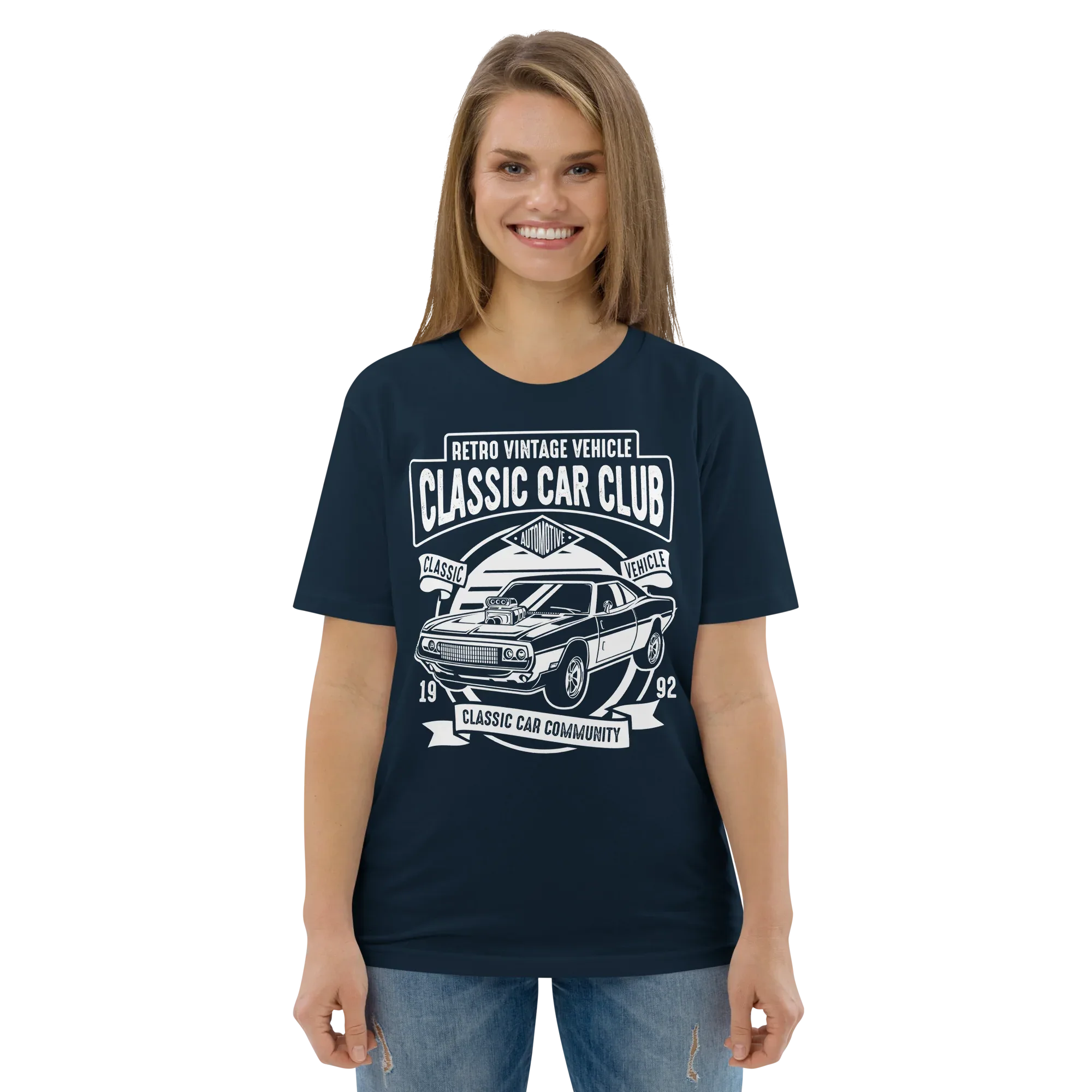 CLASSIC CAR CLUB unisex t-shirt - - - Printoo Shop