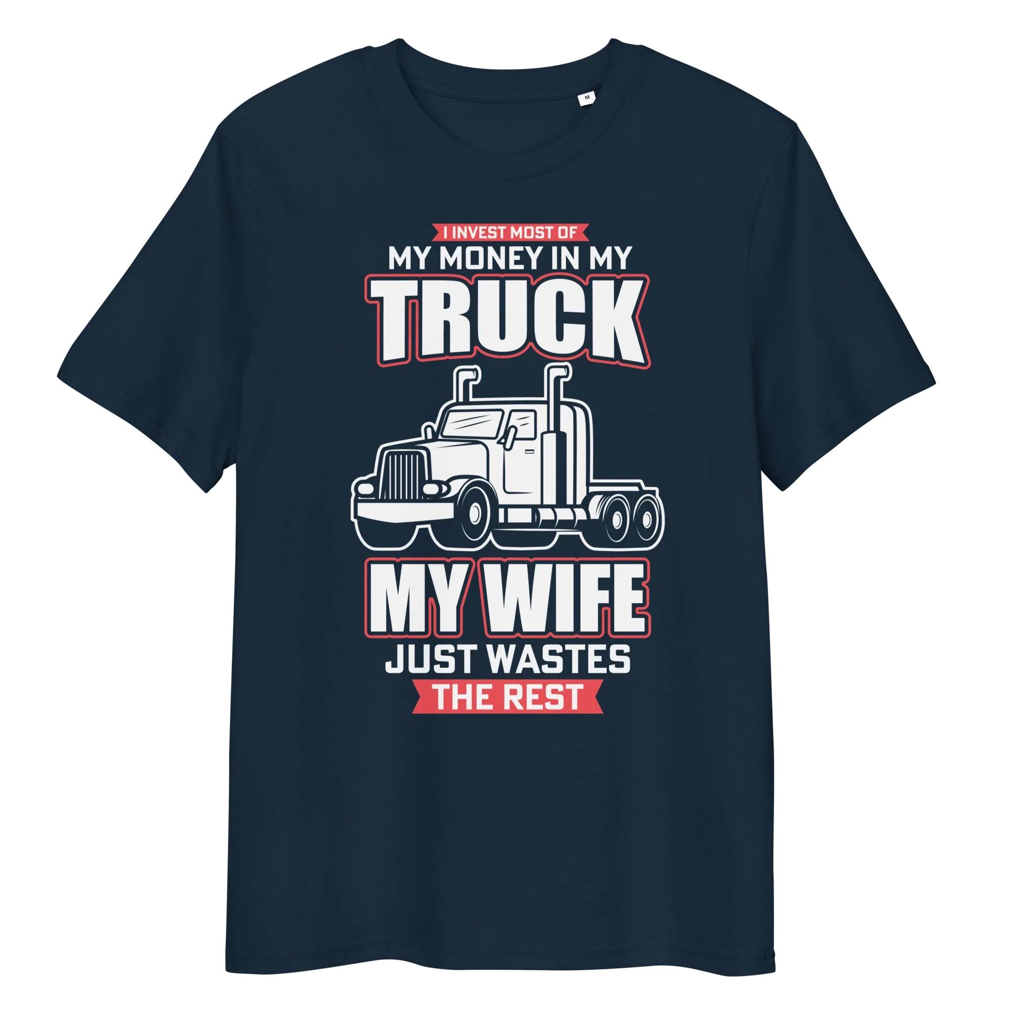 MY TRUCK & MY WIFE unisex t-shirt - - Cars & Trucks t-shirts - Printoo Shop