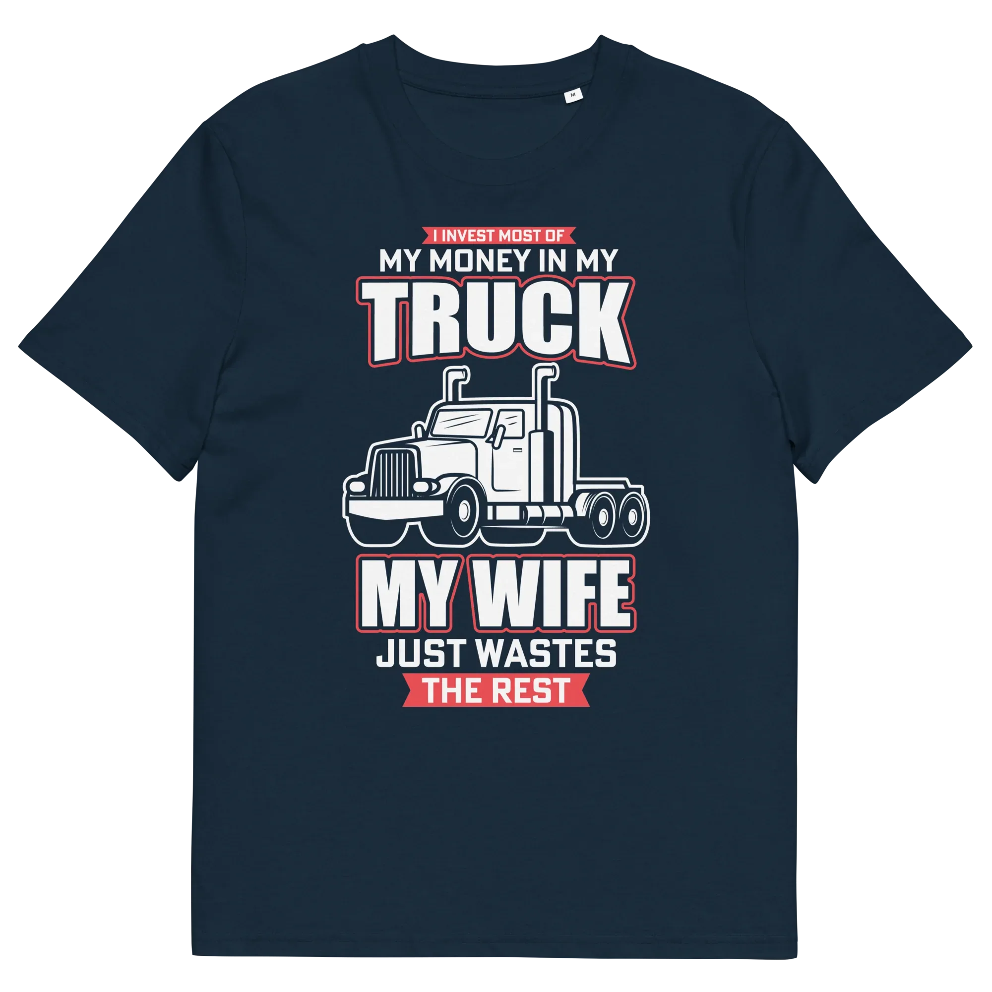 MY TRUCK & MY WIFE unisex t-shirt - - Cars & Trucks t-shirts - Printoo Shop