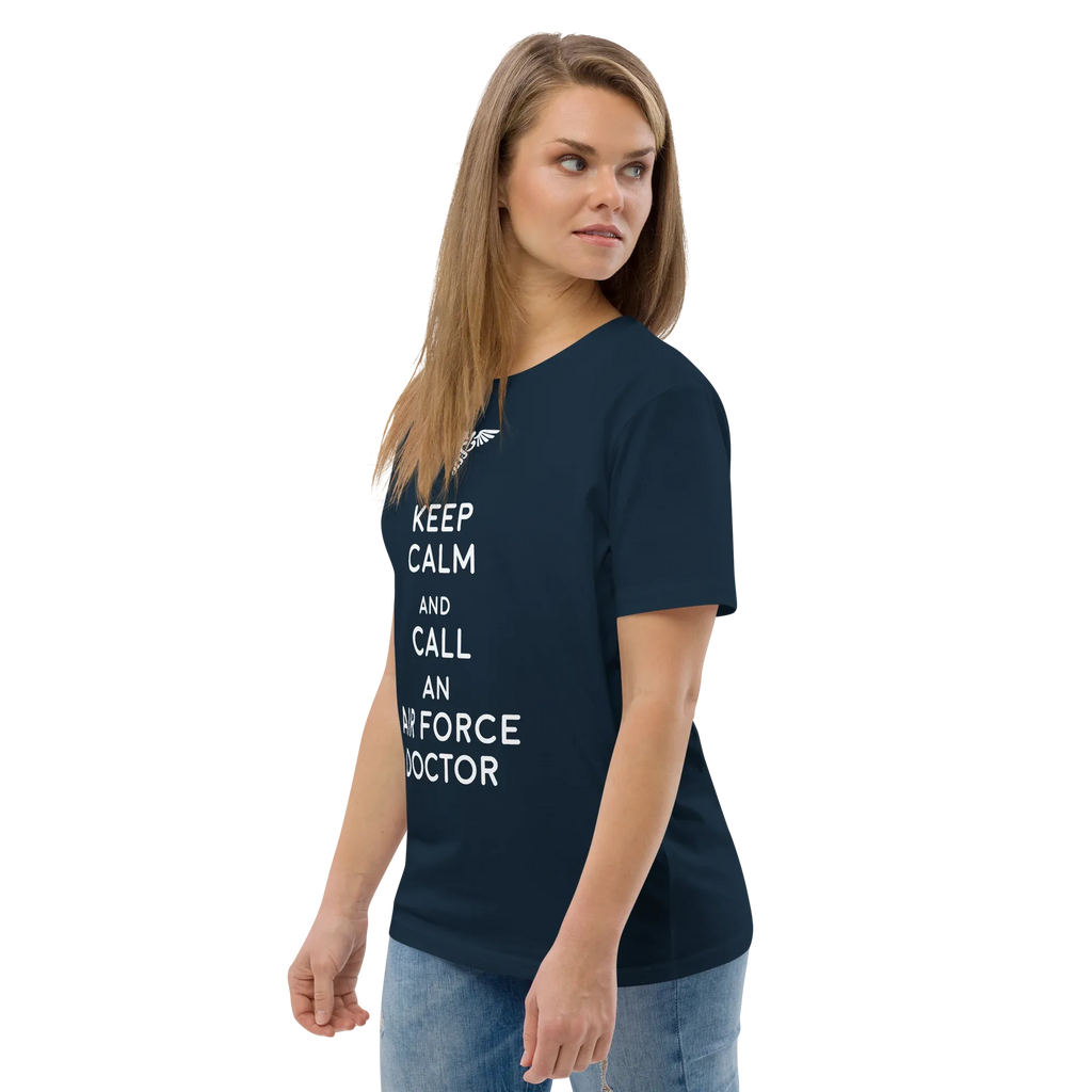 AIR FORCE DOCTOR unisex t-shirt - Printoo Shop - - Doctor, t-shirt, unisex, Unisex Organic Cotton T-Shirt | Stanley/Stella STTU169