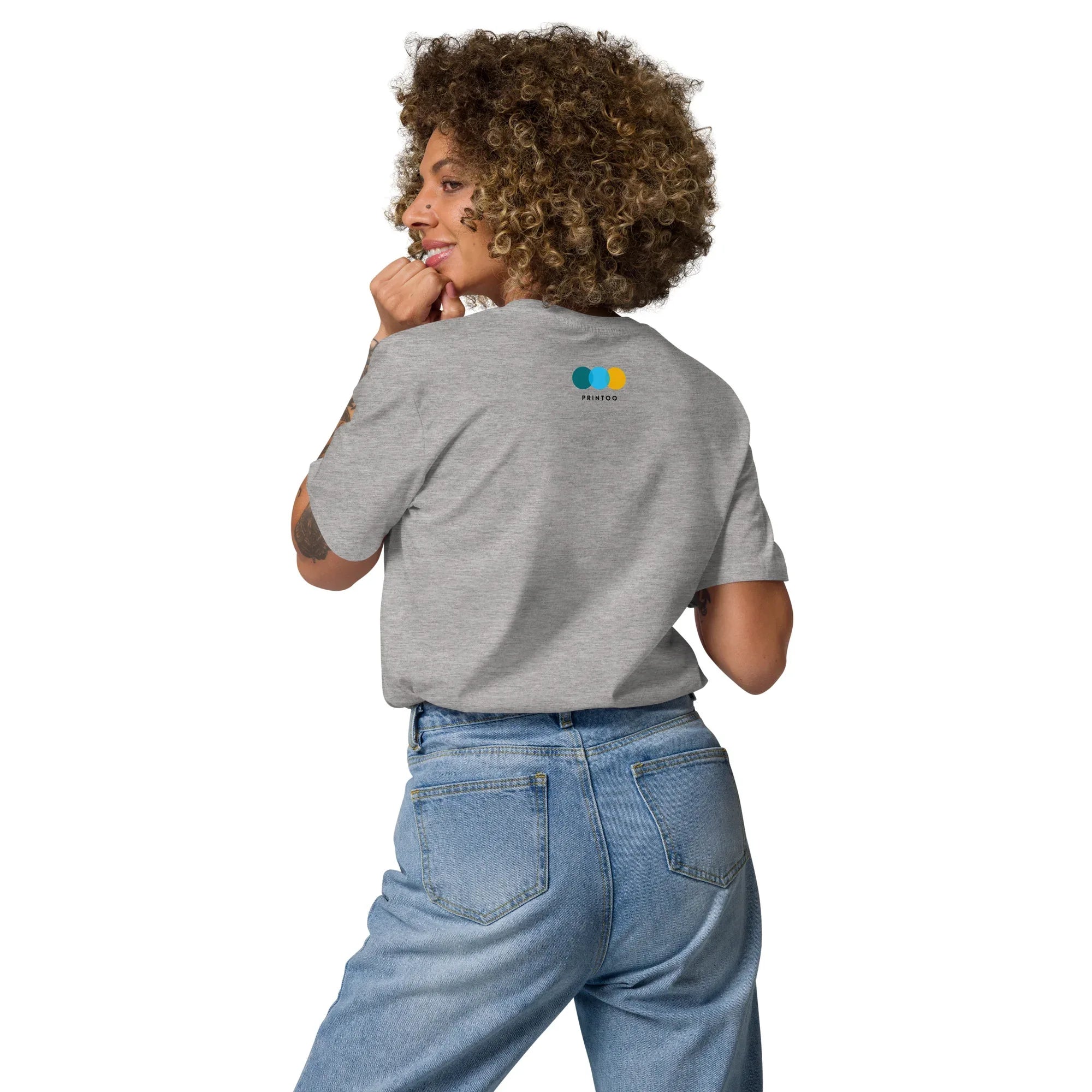 SPIN TILL YOU WIN unisex t-shirt - Printoo Shop - - gaming, t-shirt, unisex, Unisex Organic Cotton T-Shirt | Stanley/Stella STTU169