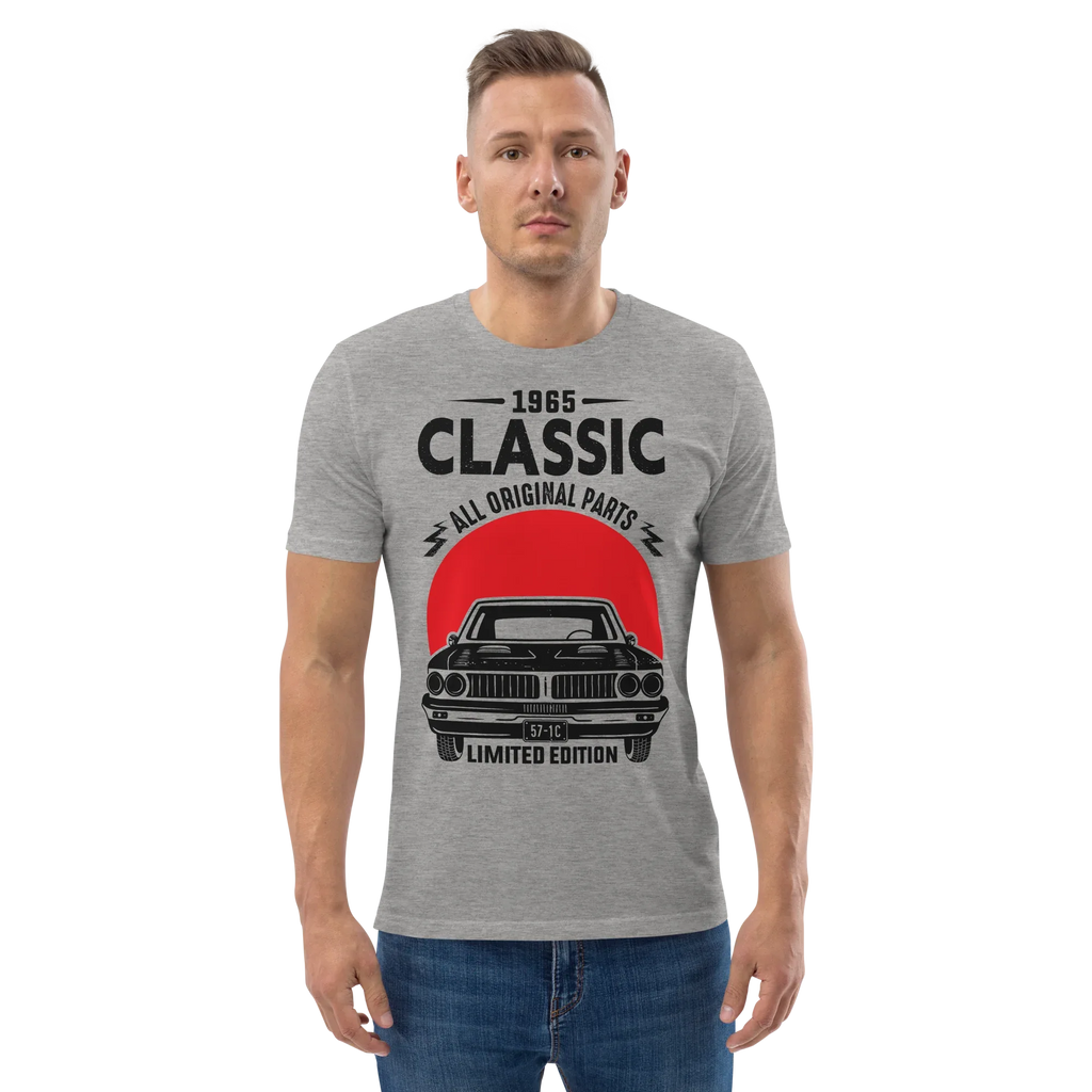 1965 CLASSIC unisex t-shirt - Printoo Shop - - cars, t-shirt, unisex, Unisex Organic Cotton T-Shirt | Stanley/Stella STTU169