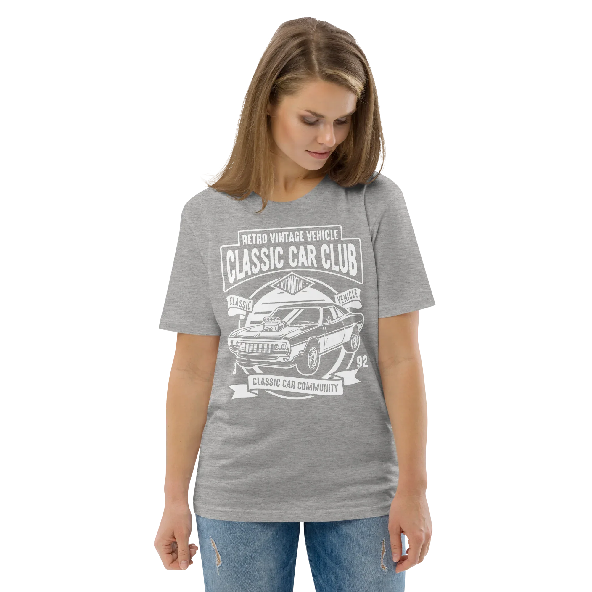 CLASSIC CAR CLUB unisex t-shirt - - - Printoo Shop